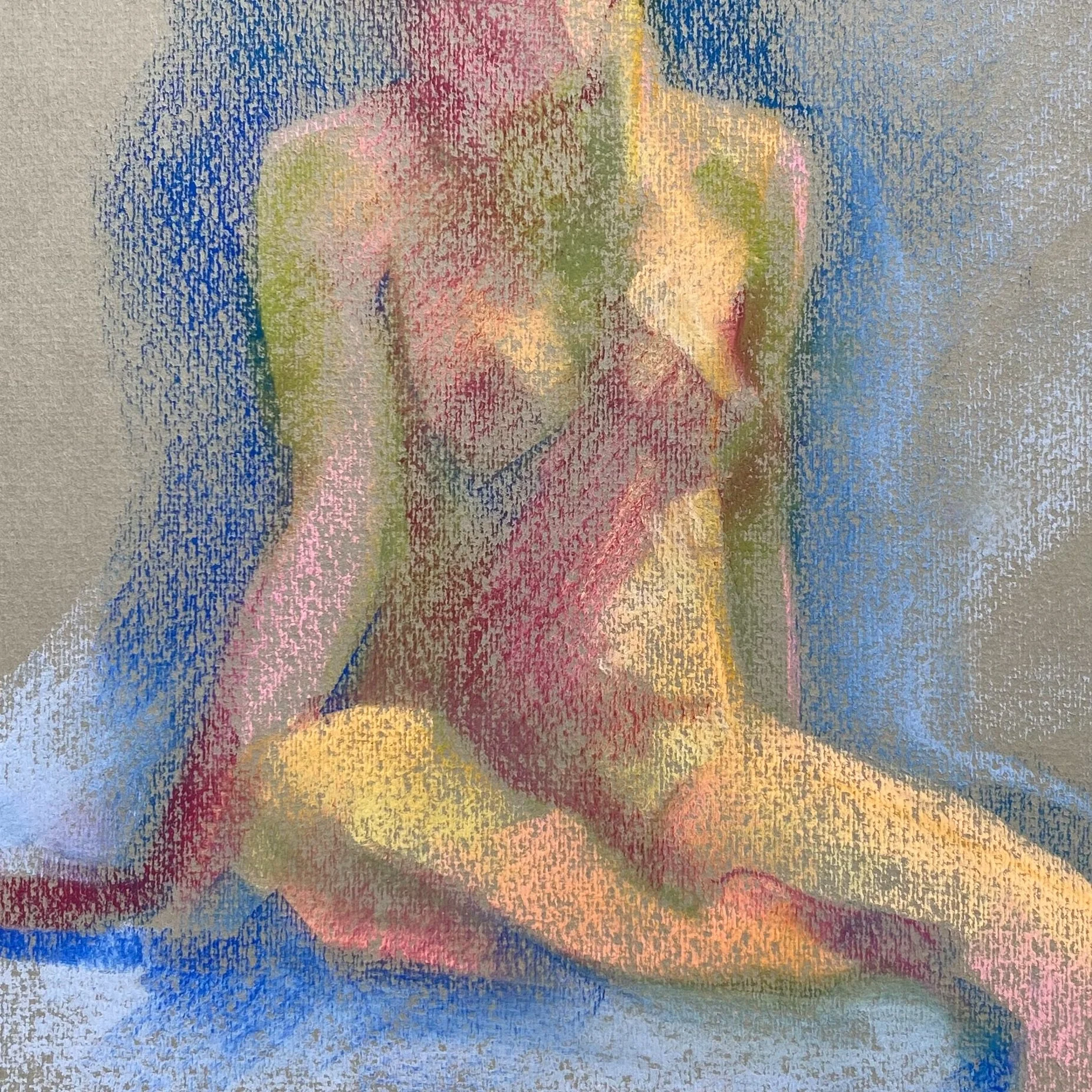 NUDE - Pastel on Paper