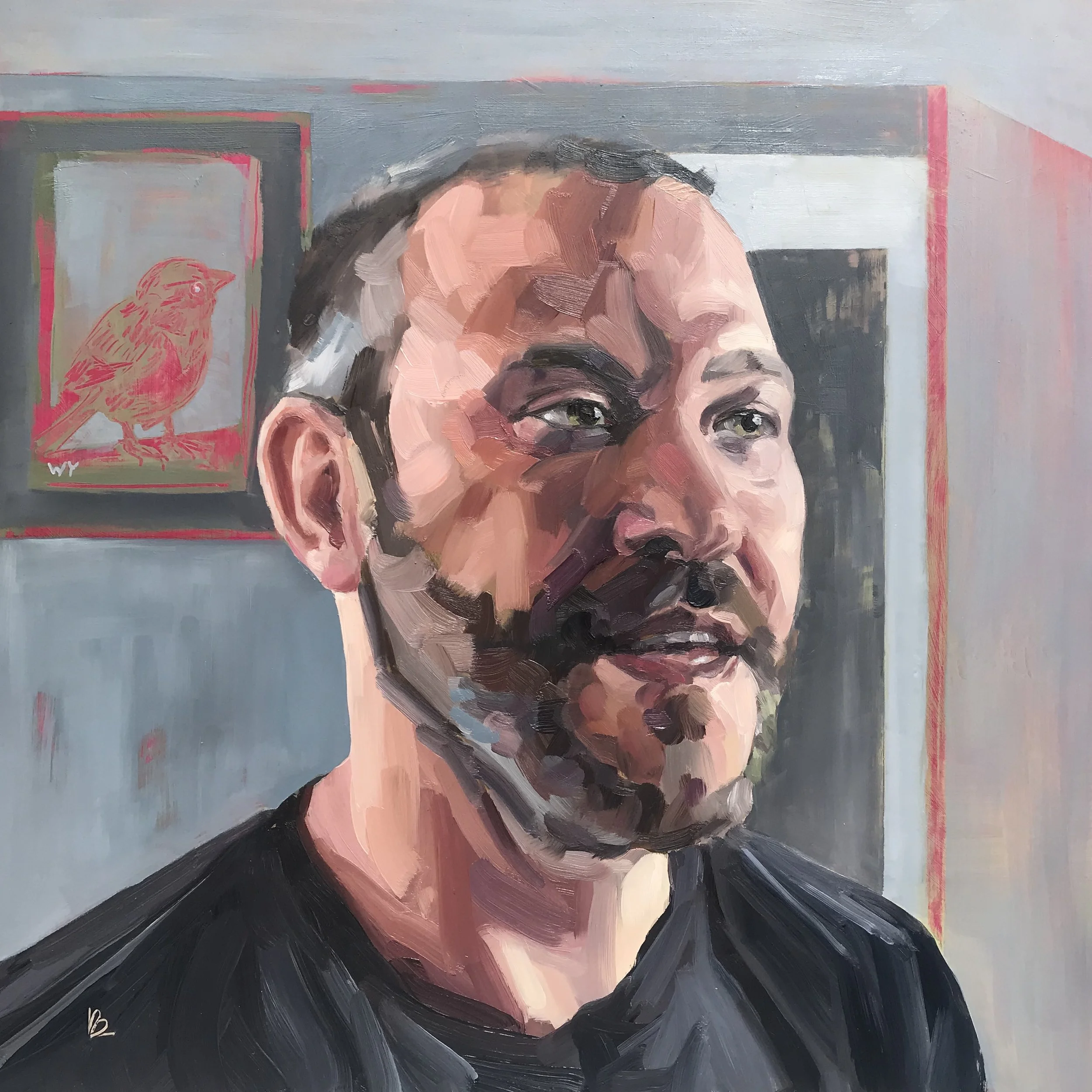 SKY ARTS 12" x 12" Oil on Board