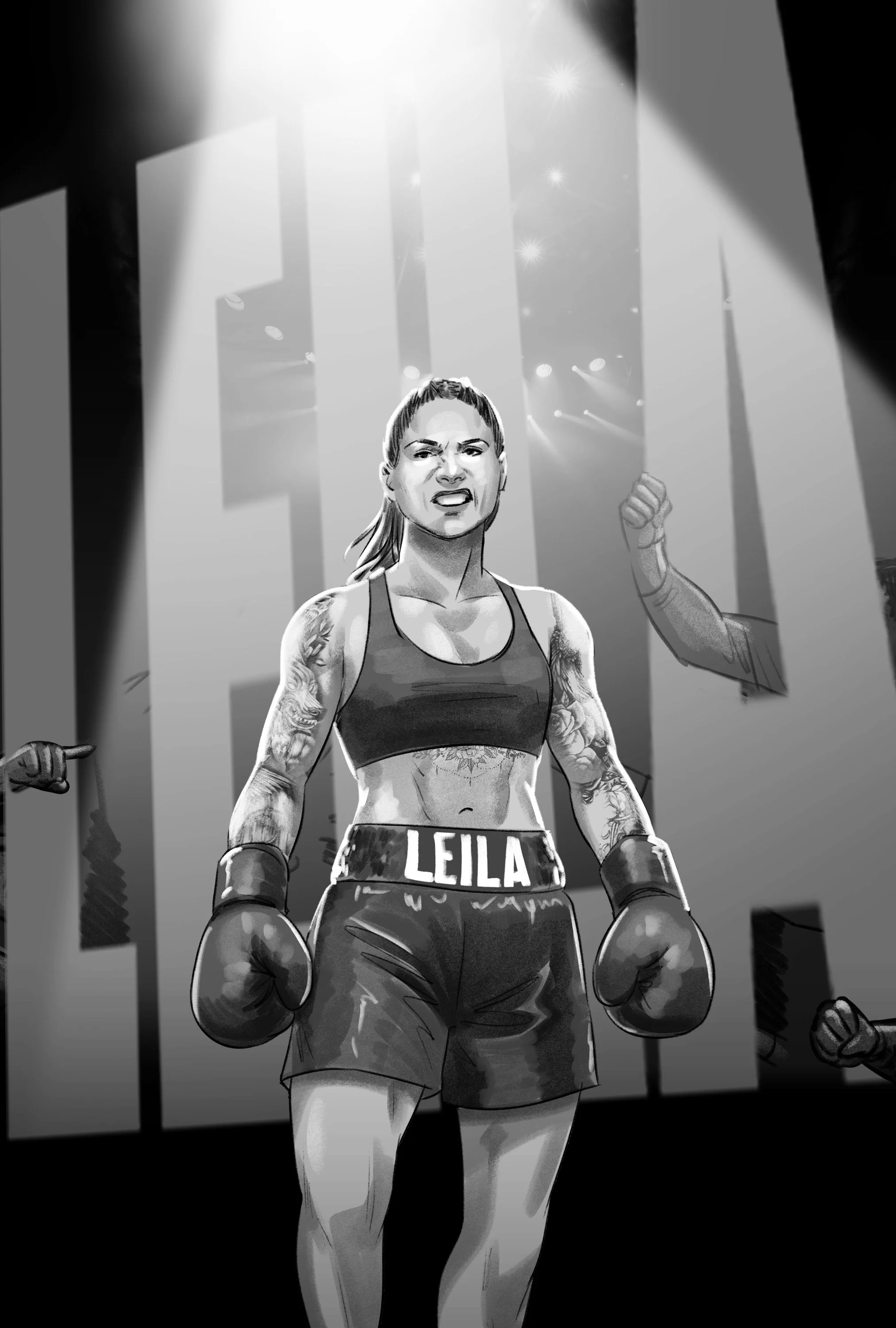Alycia Baumgardner vs. Leila Beaudoin - Netflix LIVE
