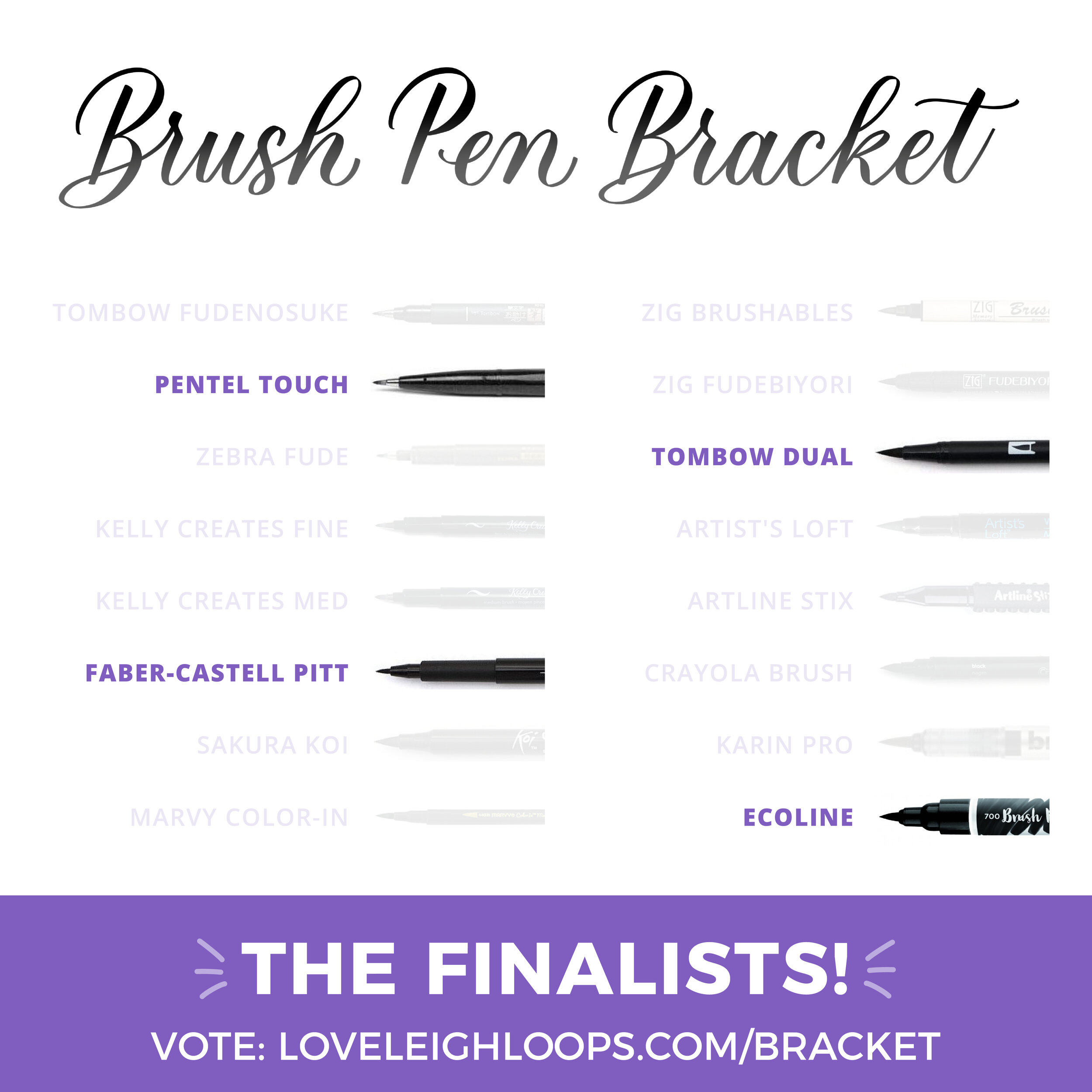 Tombow vs Artist Loft Brush Pens: Dupe or Dud? – Pretty Prints & Paper