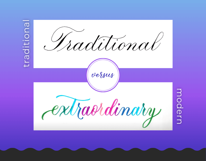 Beginner’s Guide To Basic Calligraphy [Guide + Freebies] — Loveleigh Loops