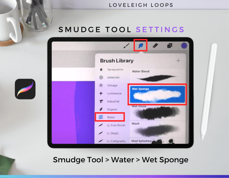 How To Blend In Procreate (Easiest Way + 2 Alternatives) — Loveleigh Loops