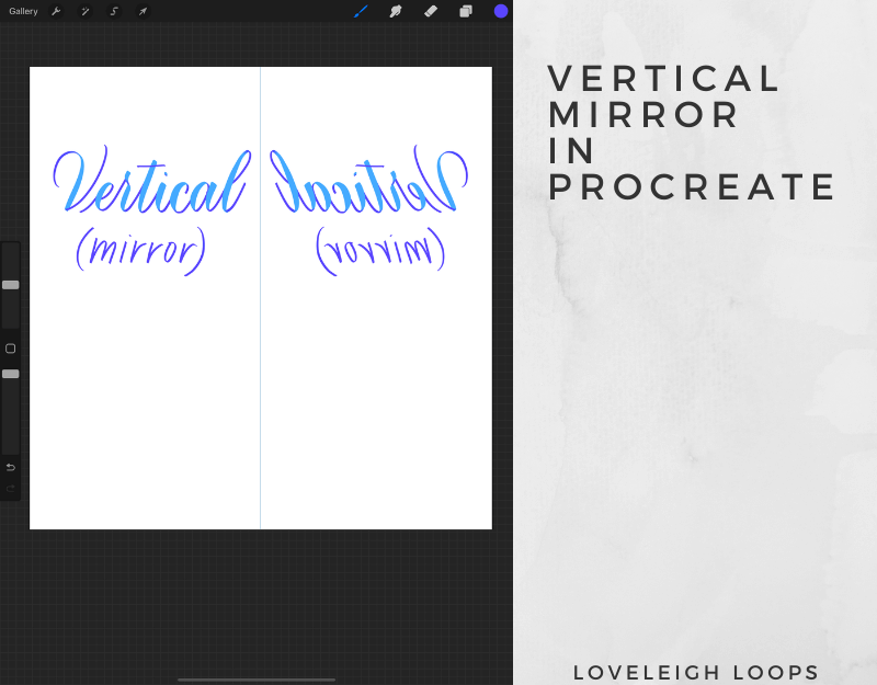 Procreate Calligraphy Ultimate Beginner Guide — Loveleigh Loops