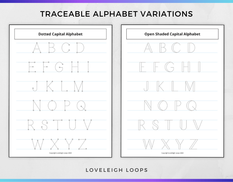 Calligraphy For Kids: 3 Free Ideas To Try — Loveleigh Loops