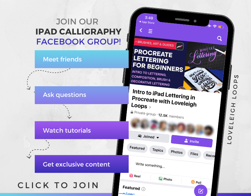 Lowercase Brush Lettering Guide, iPad Lettering, Procreate App, Learn  Calligraphy
