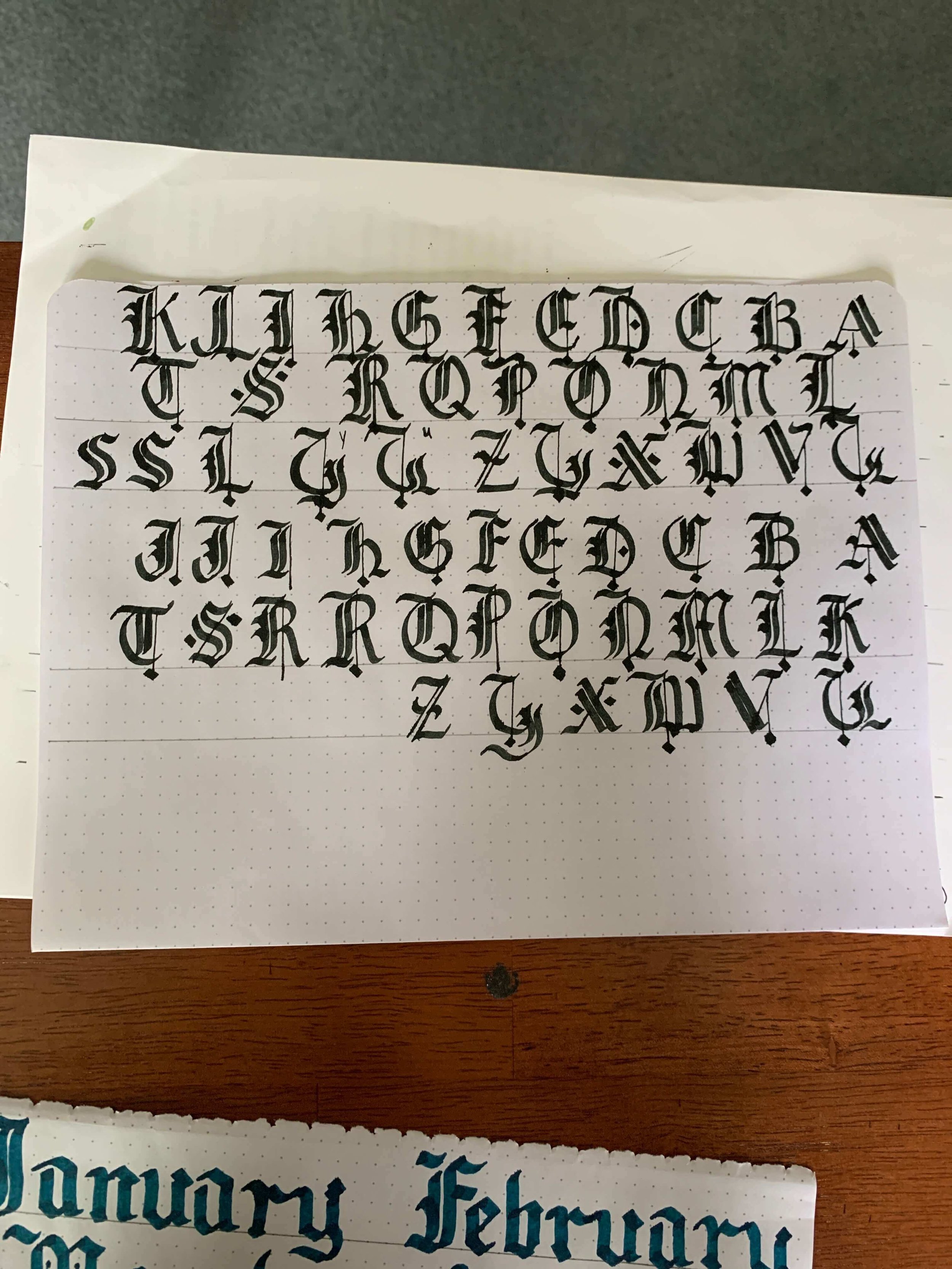 calligraphy handwriting font