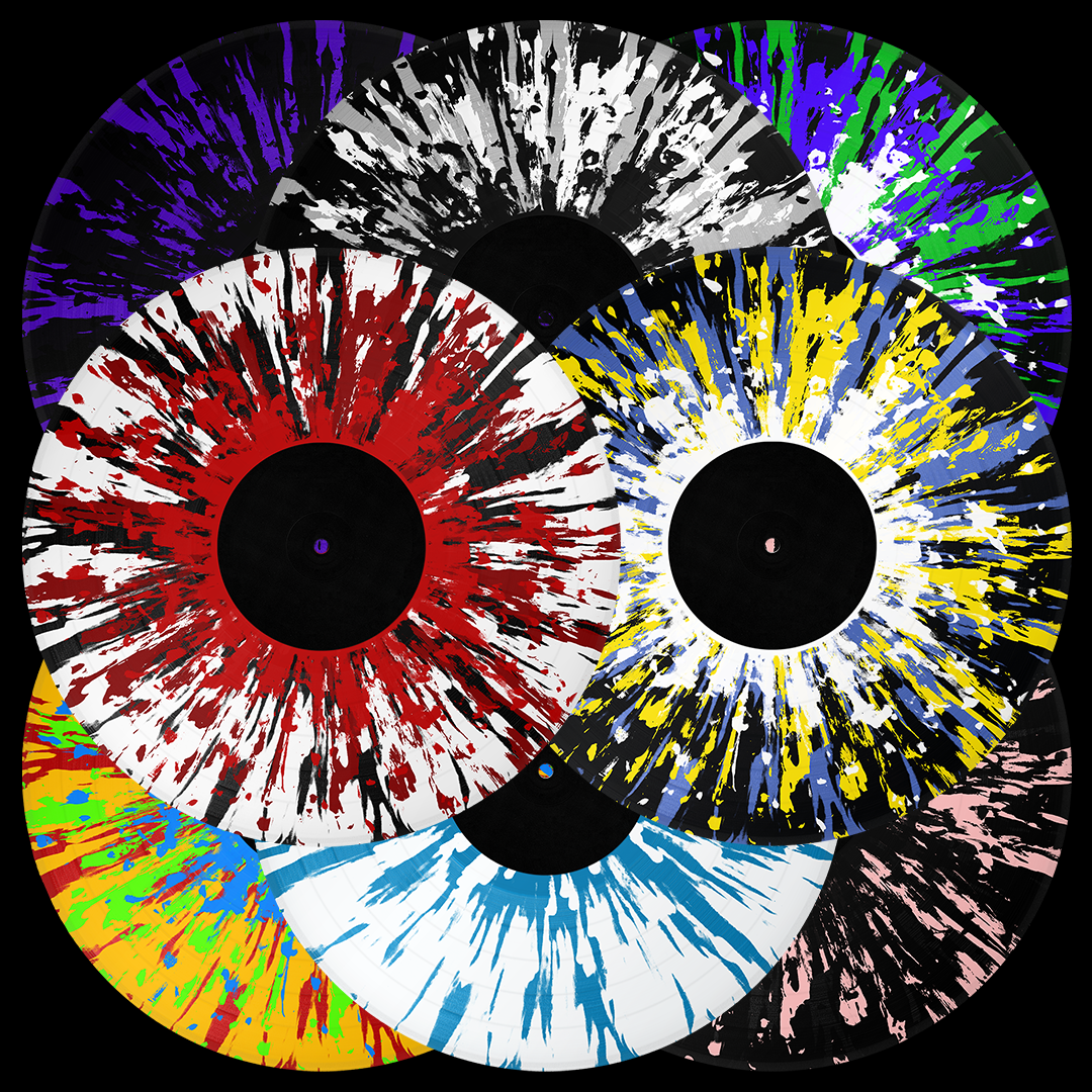 Bandicoot Design Vinyl Discs Mockup Splatter Examples.png