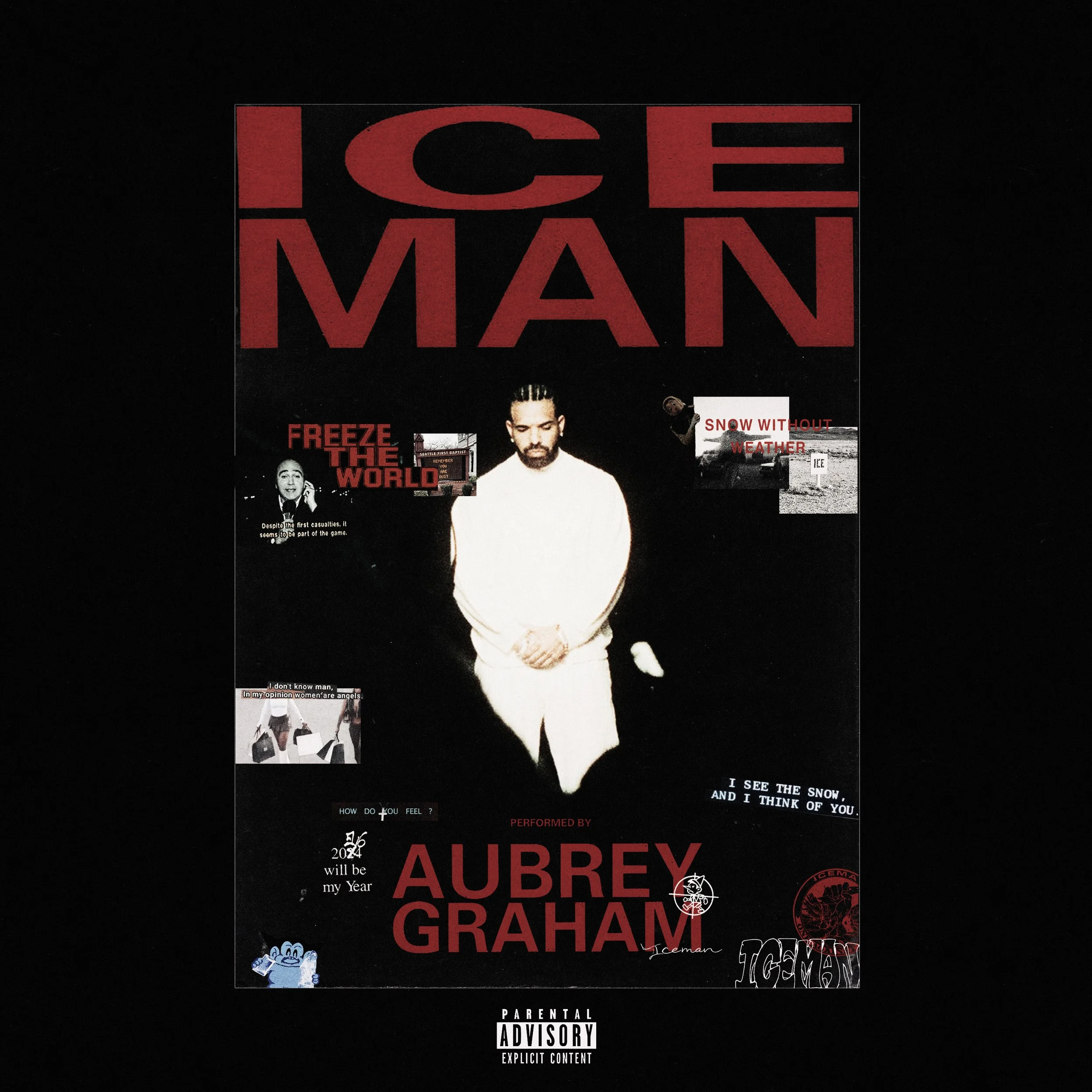 Drake Iceman Cover Art Magazine Concept 