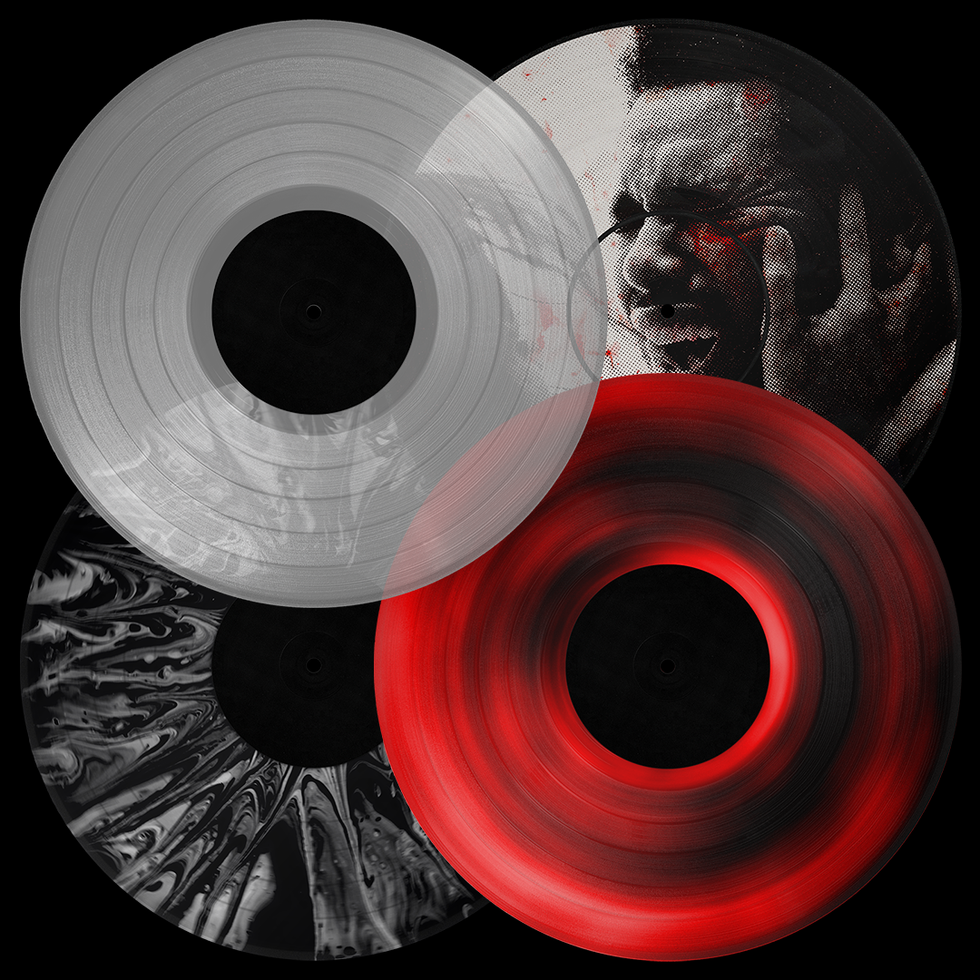 12” Vinyl Disc Mockups
