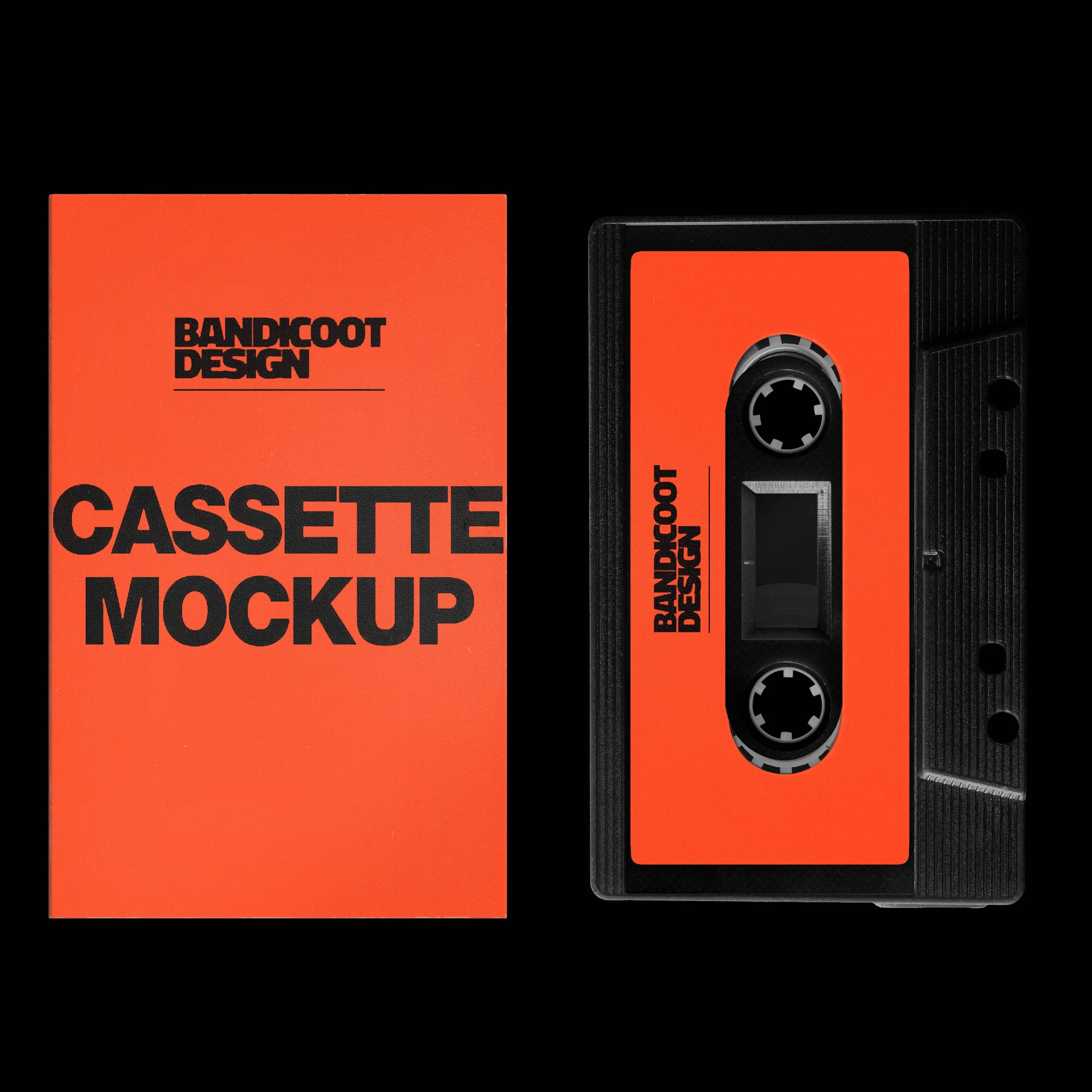 Bandicoot Design Cardboard Cassette Case Mockup Thumbnail.jpg