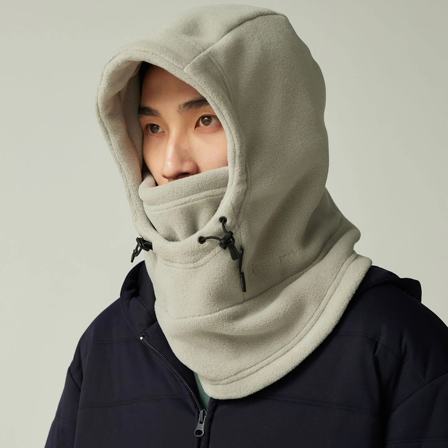 @snowpeak_apparel - Water-Repellent Polartec Fleece Balaclava.
&mdash;
#dreadedpath #snowpeak #polartec #balaclava