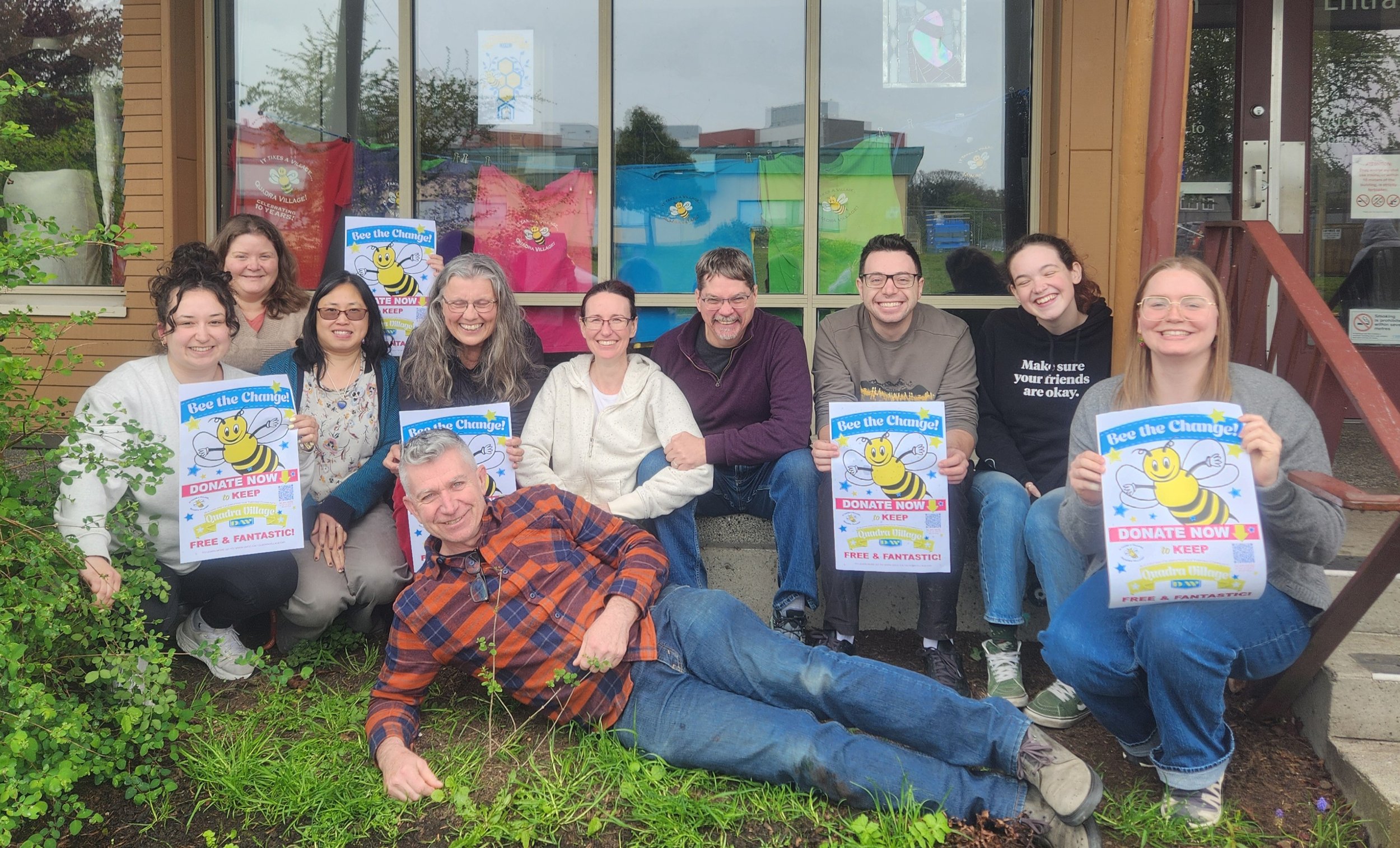 Bee the Change: Quadra Village Day Campaign