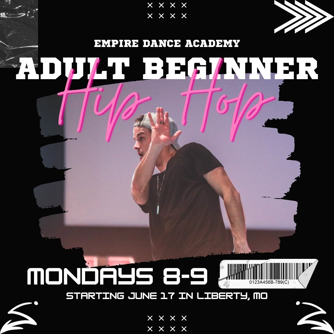 Adult dance classes will start June 17th at our new location in Liberty, MO. Register now and lock in your spot! Let&rsquo;s move 💥💥