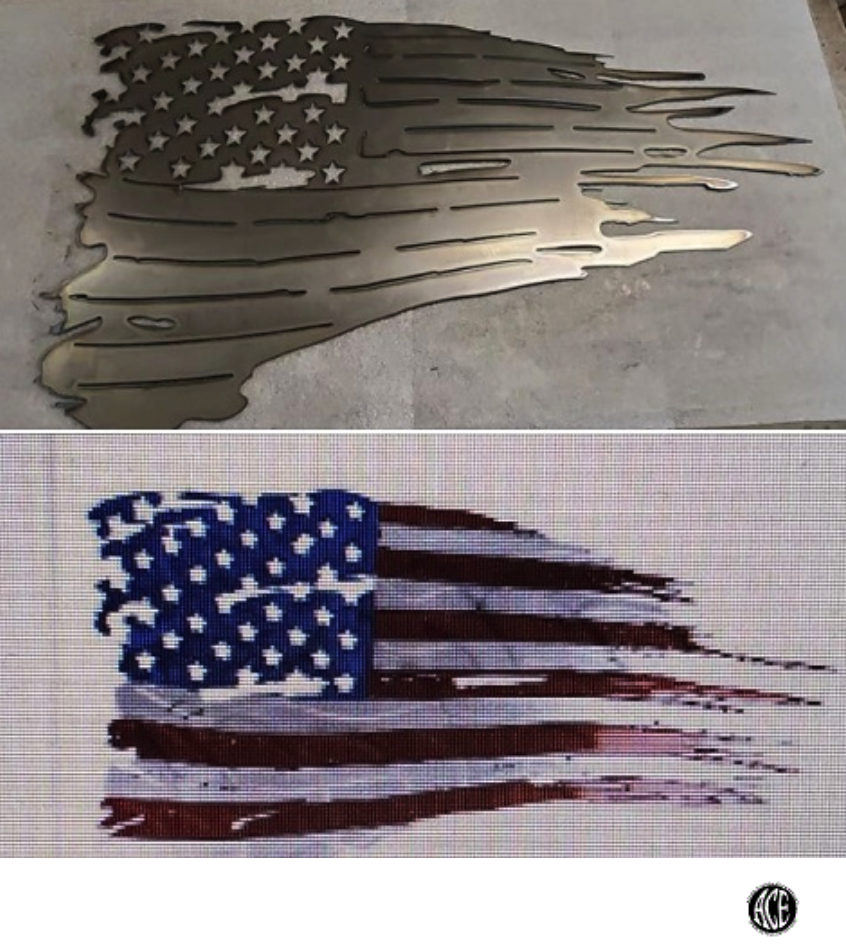 FLAG - TATTERED
