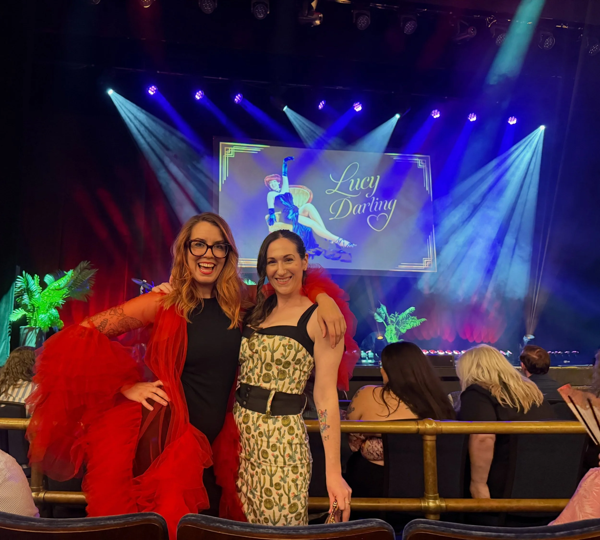 If I had a quarter for every time someone complimented me on my signature robe so I let them wear it and took their picture so they could also feel fabulous I&rsquo;D HAVE THREE DOLLARS. 💃

Tonight was incredible. Lucy Darling @carisahendrix is who 