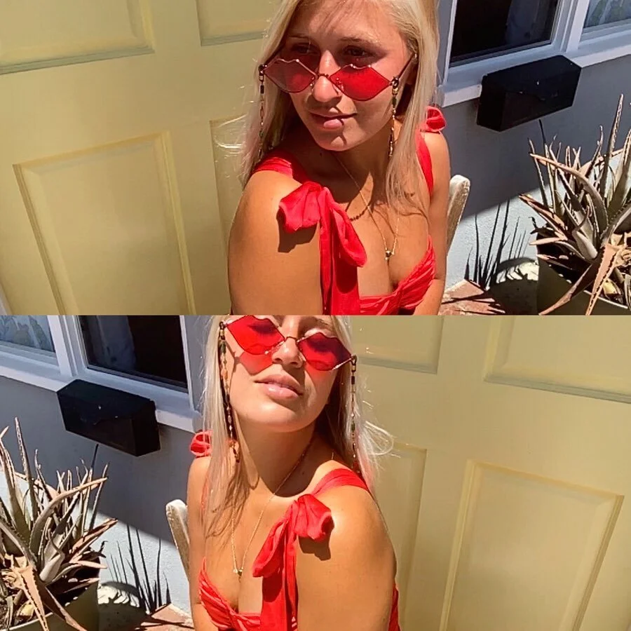 FaceTime shoot with the lovely @vibeliza_ ✨🌼 so glad we finally connected and made some magic together!