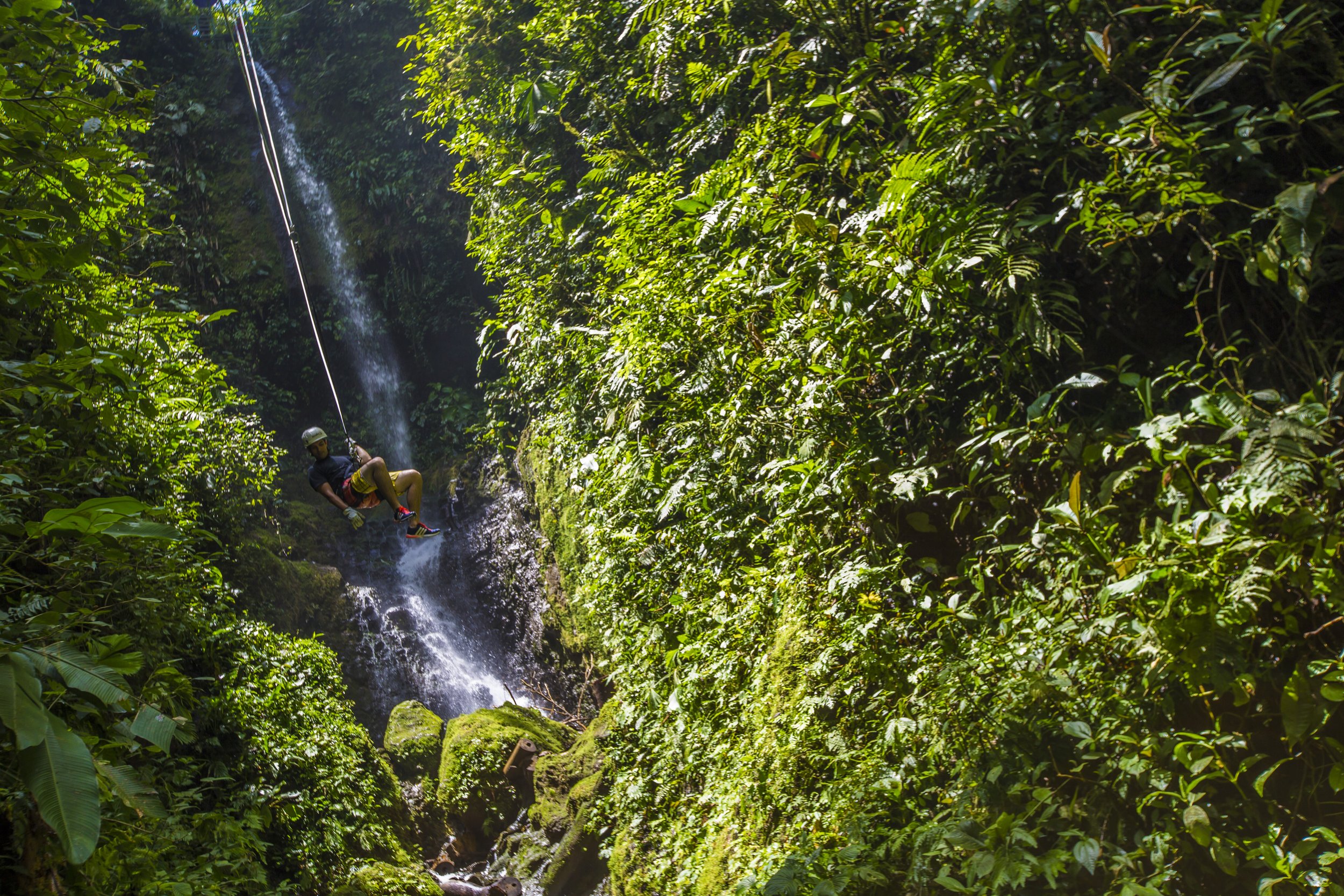 Costa Rica La Fortuna Water Rapelling .jpg