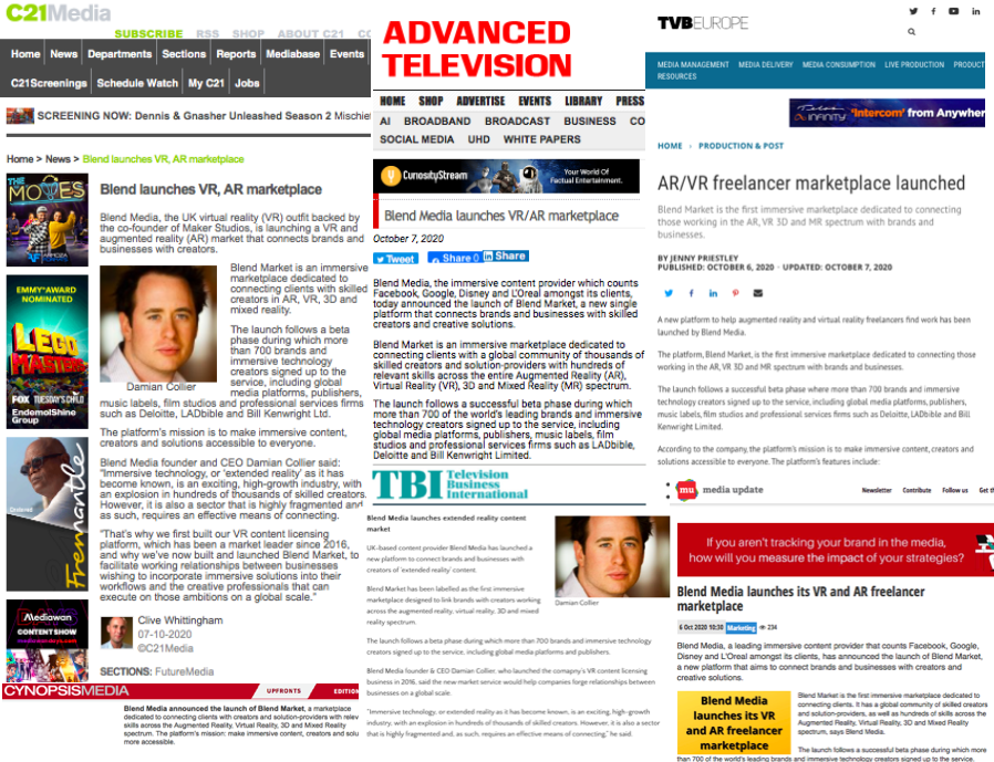 Blend Media launches Blend Market