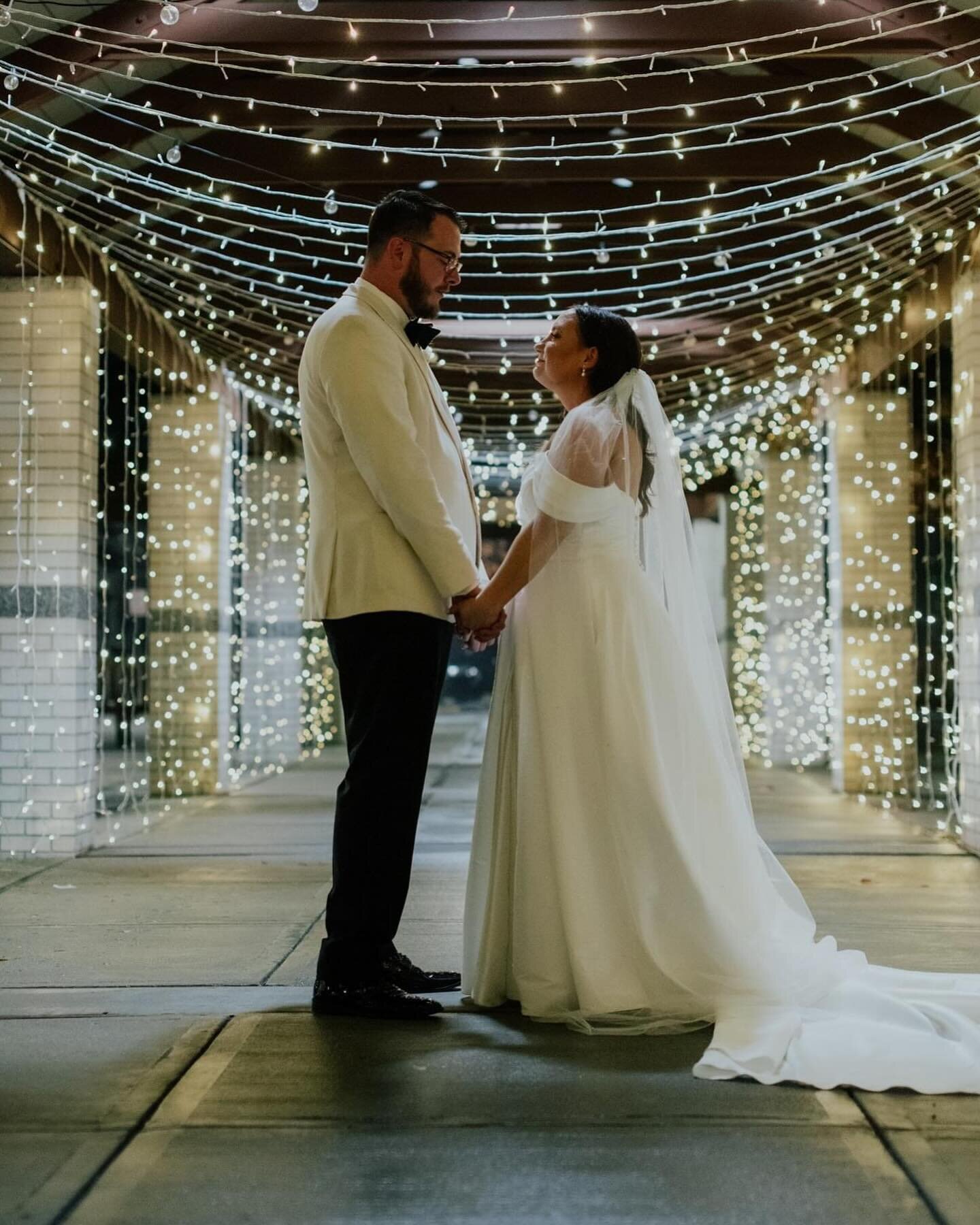 Must have on your wedding design wish list: Twinkle lights!! 

These lights can be used in various ways, tunnels like in these gorgeous photos or swags of lighting in a tent or ballroom. However you choose to use them, you won't be disappointed in th