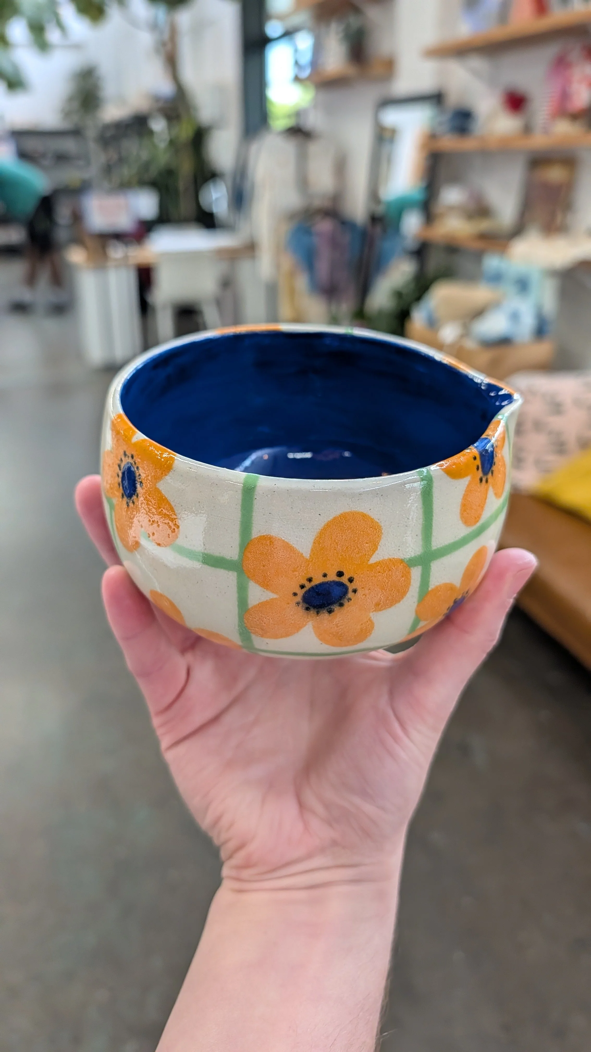 painted matcha bowl w hand 2.jpg