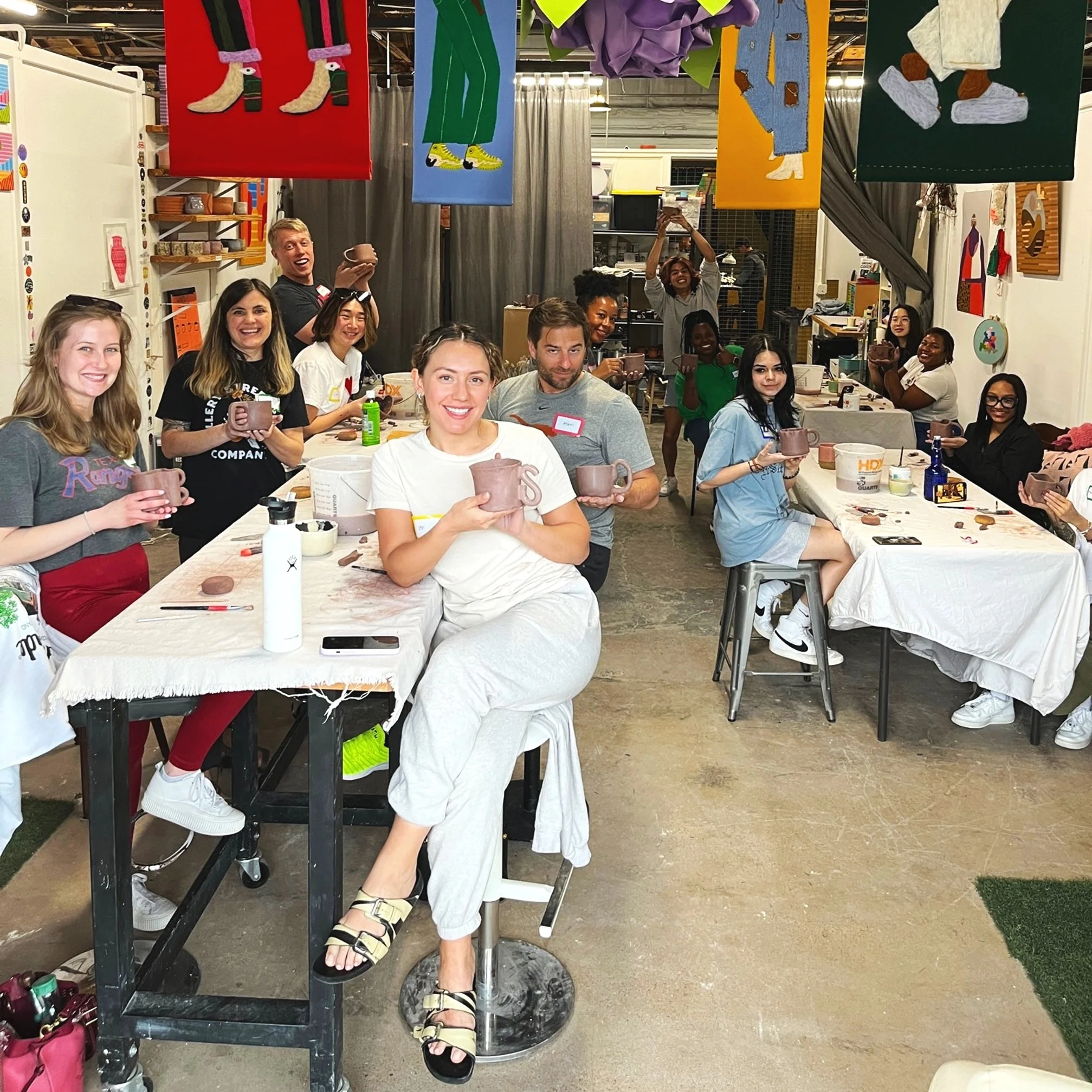Art and Pottery Classes Dallas