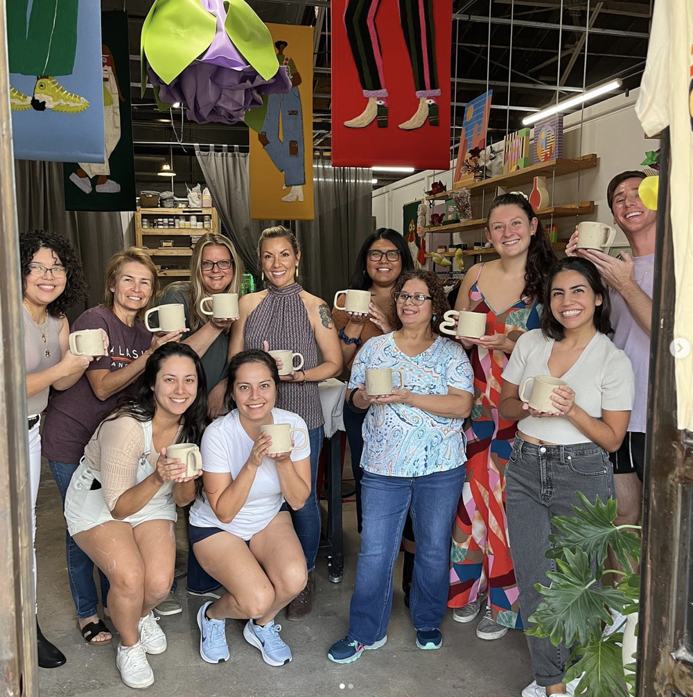 Art and Pottery Classes Dallas