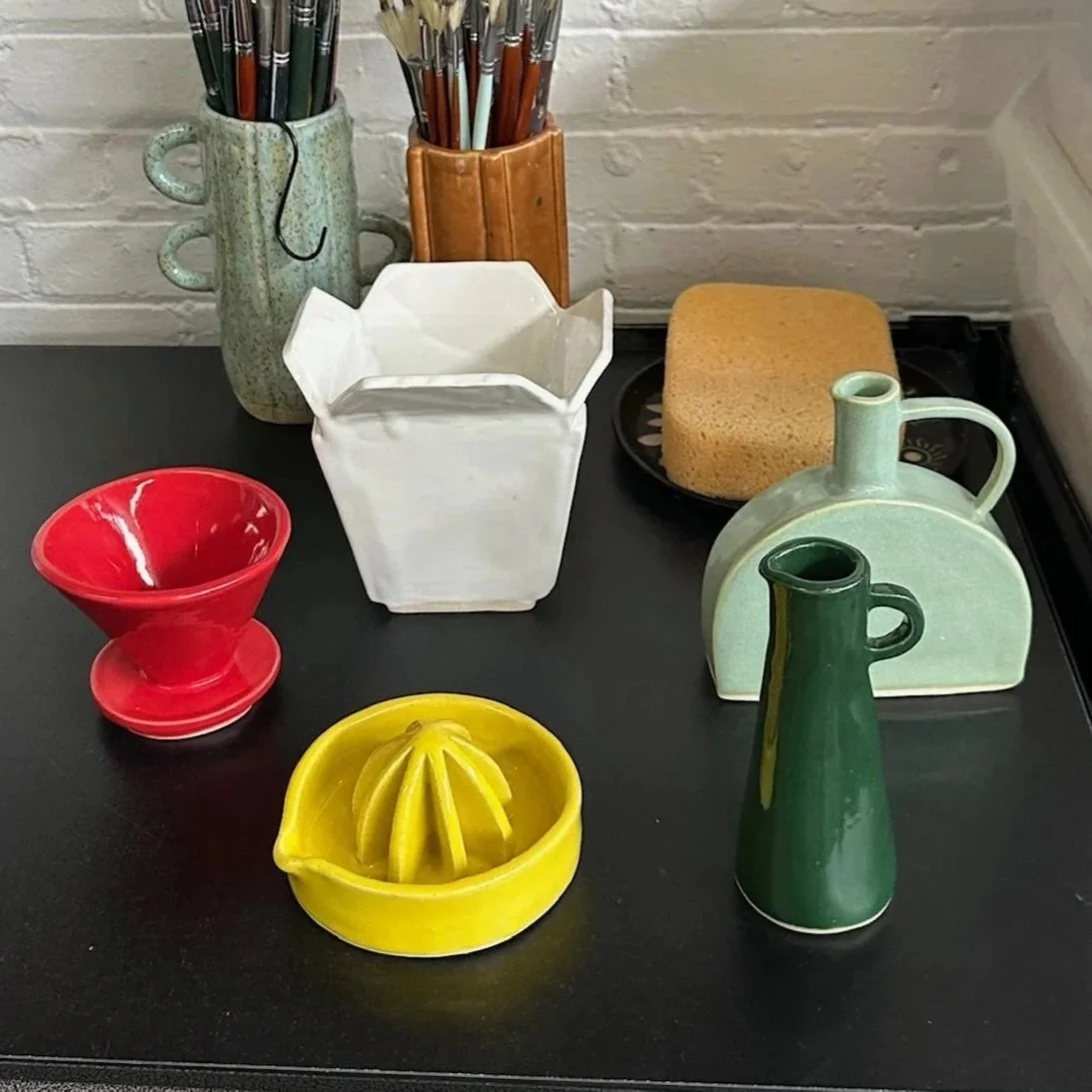 Saturday, September 12th 11:30AM-1:30PM | Pottery Cafe: Juicer, Oil Bottles & More