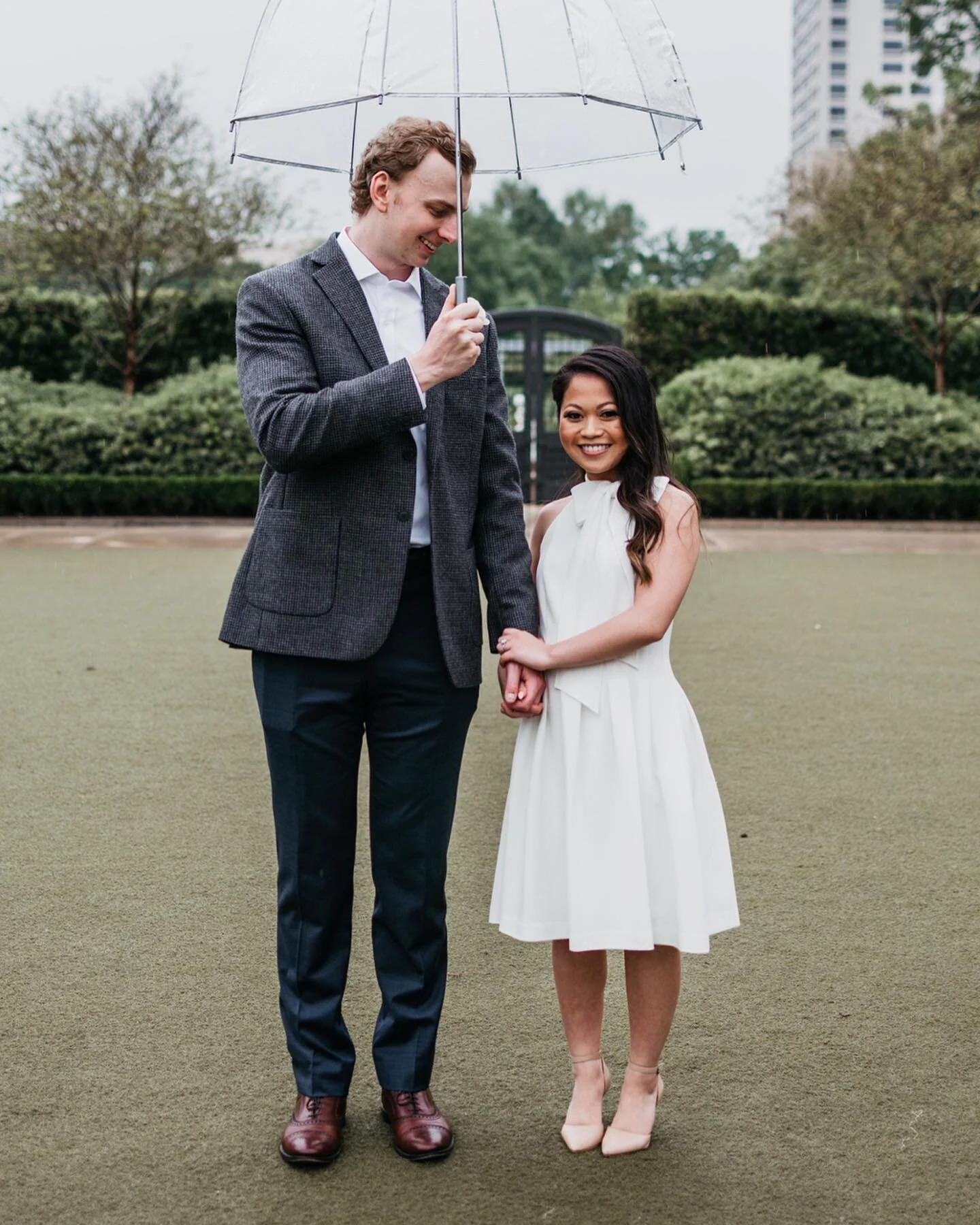 Jae &amp; Matt
They had plans for a big wedding until covid hit and made them adjust. 
-
After months of adjusting, they were able to get this venue for an hour with a max of 10 ppl; (9) after including me. 
-
It started to rain when we arrived.. the