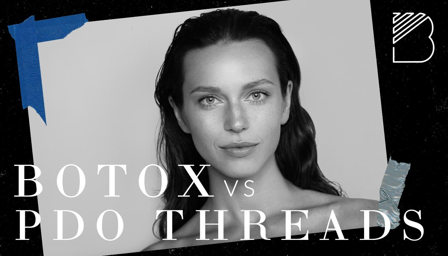 What is the difference between PDO Threads and Botox?