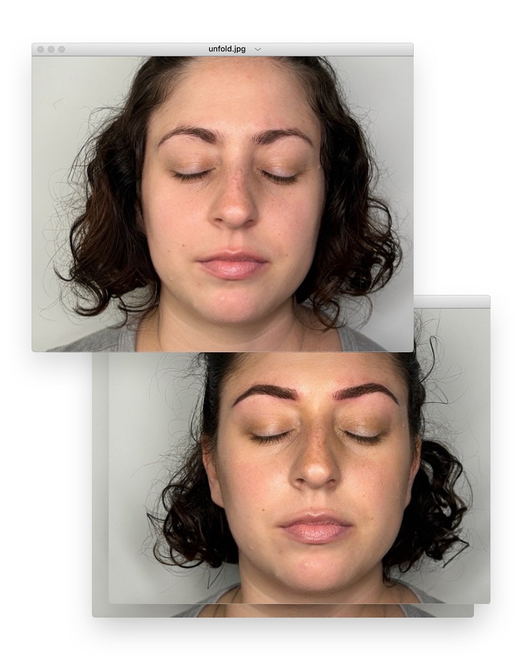 The most gorgeous brow transformation! ✨

Before &amp; After! 
PMU (Permanent Makeup) is a life-changing treatment that enhances natural beauty and boosts confidence. Whether it&rsquo;s fuller brows, defined eyes, or perfectly tinted lips, PMU saves 