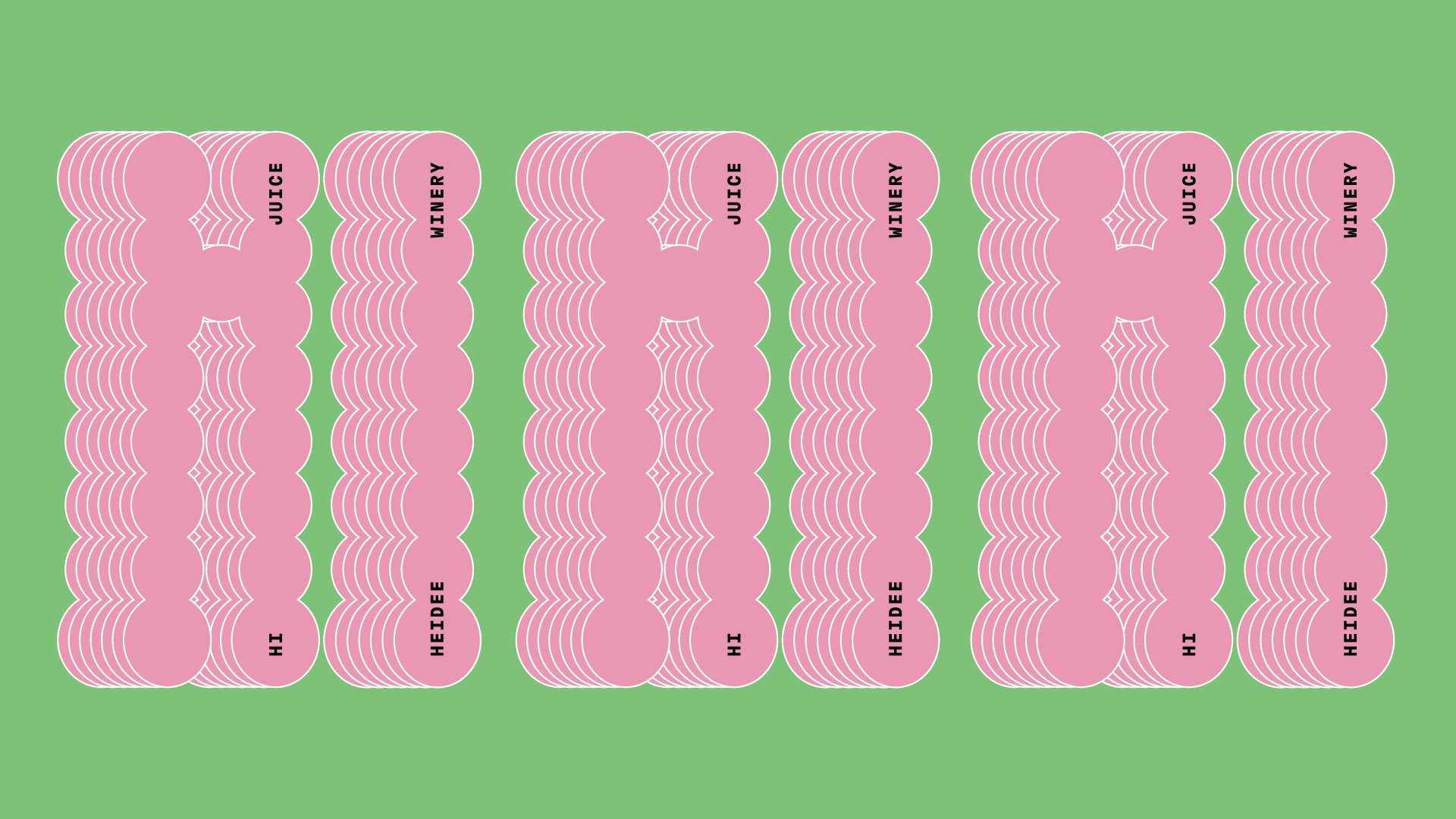 Heidee Winery: Hi Juice Red and White