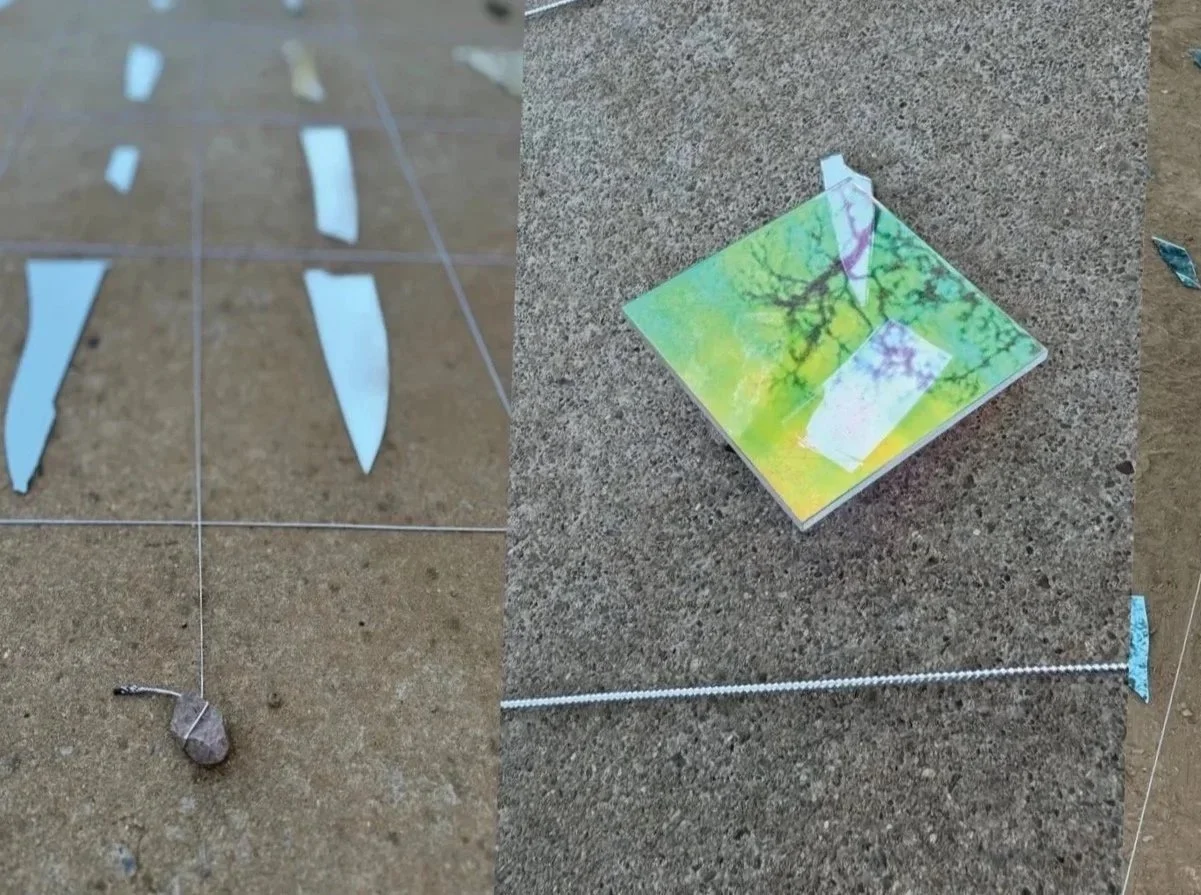 Land-art developed during residencies in Andalusia (2023–2024)