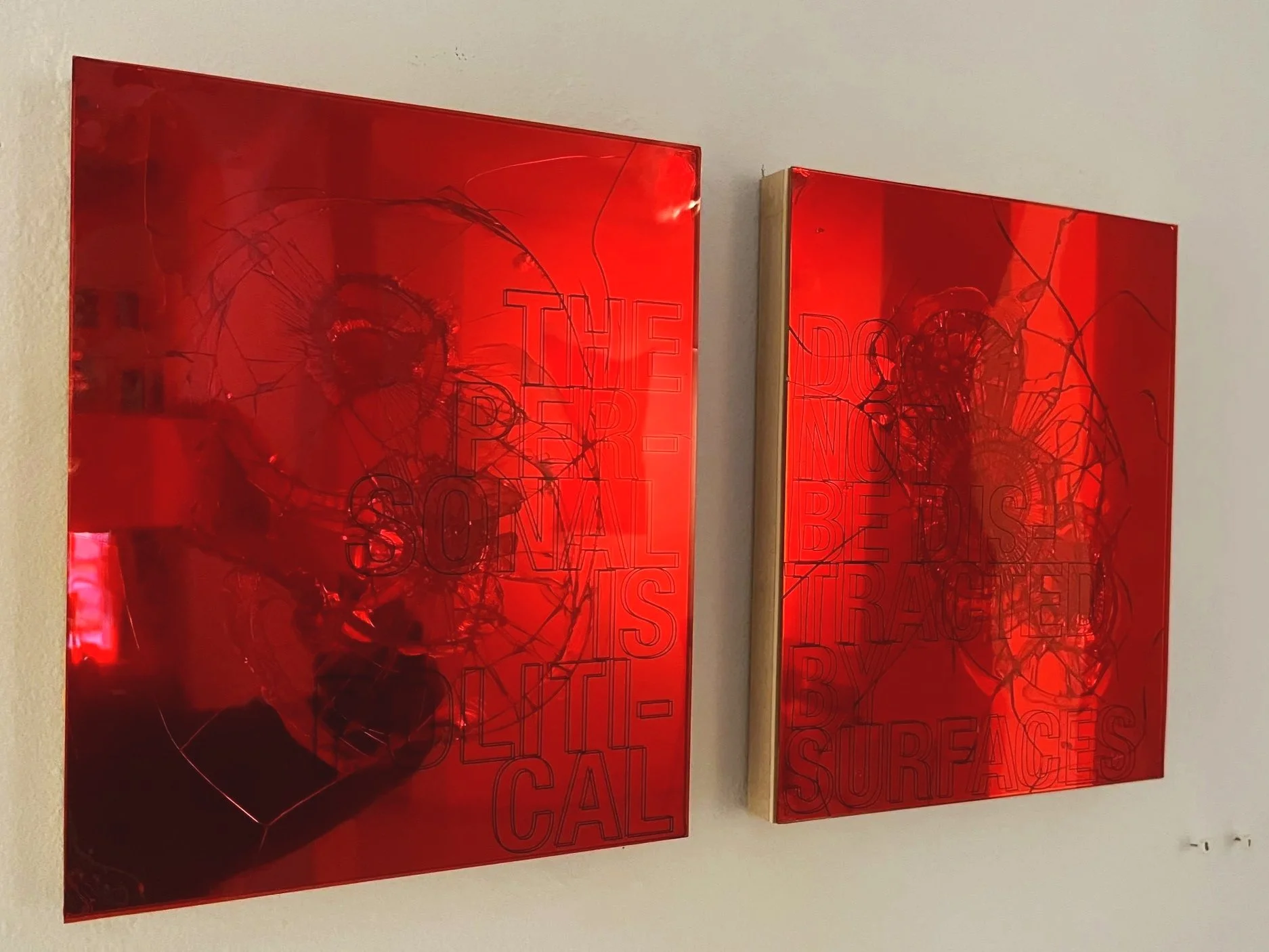 shattered mirror works