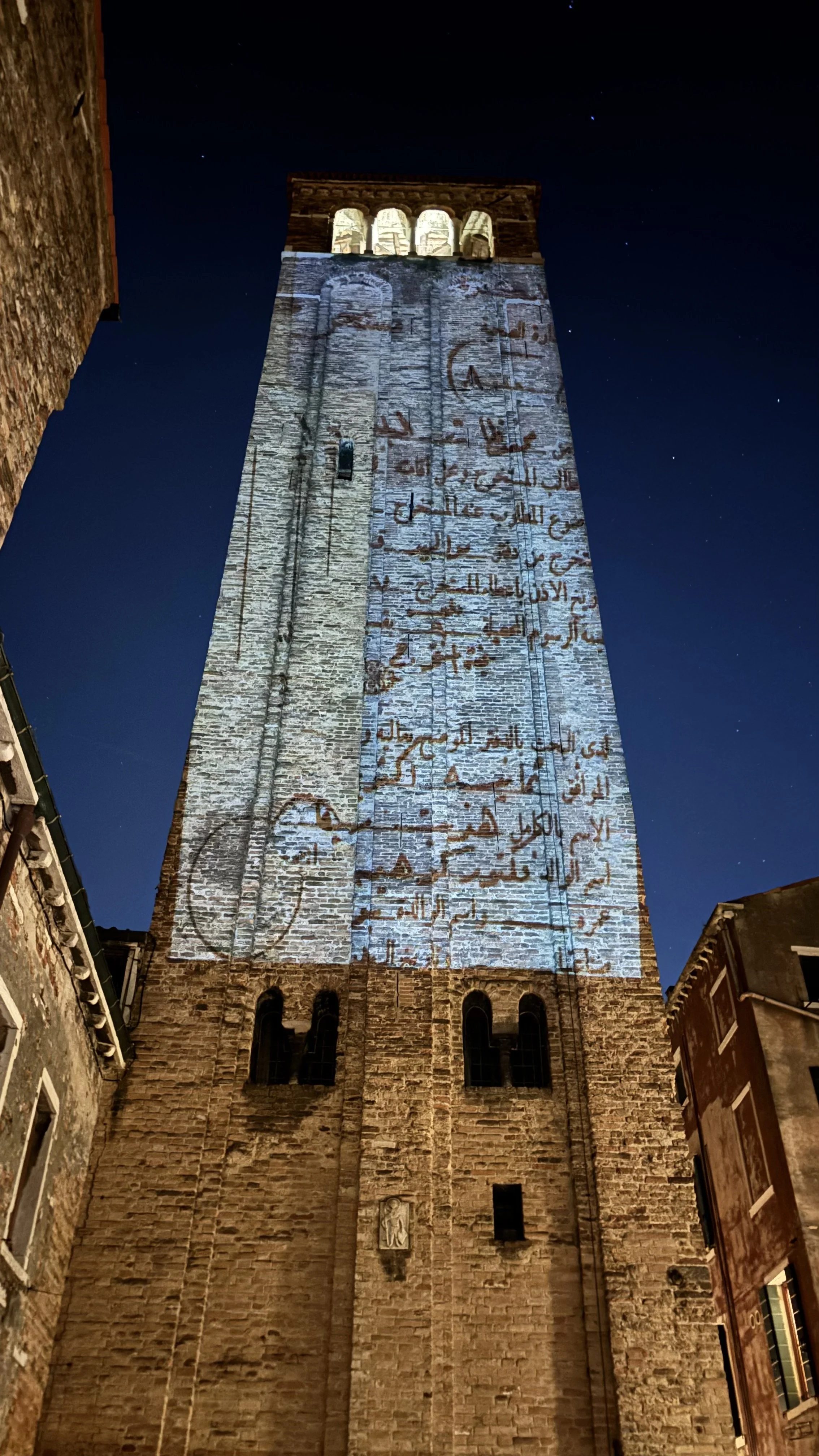 Lineage Project: Time-based projections — Tower, Campo San Giacomo