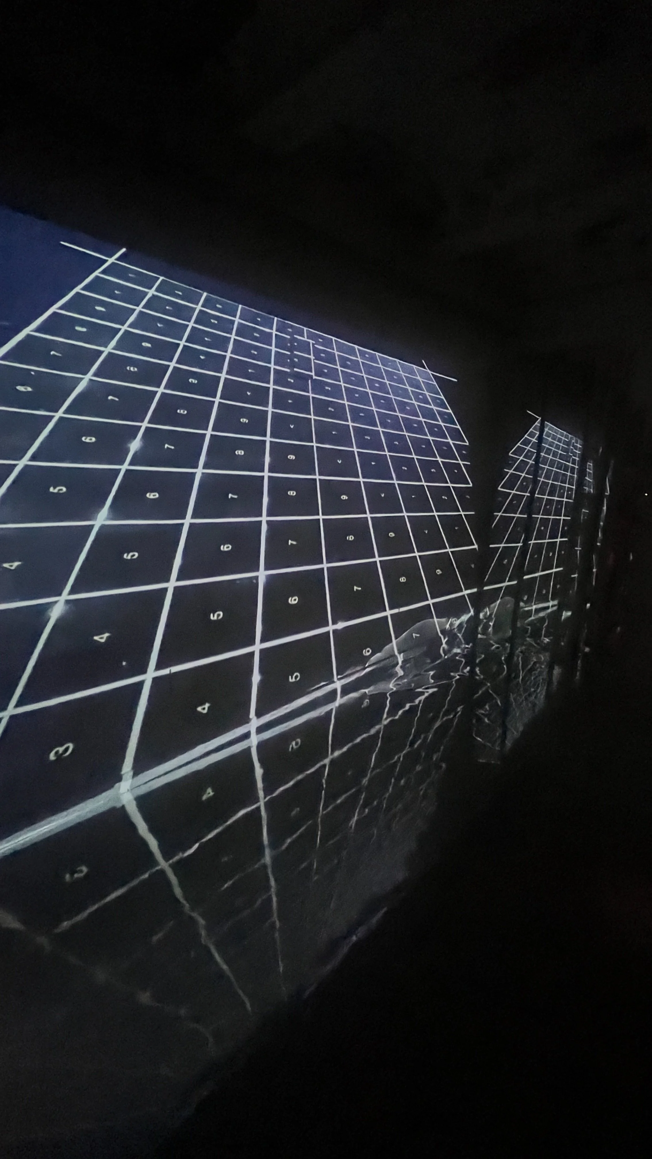 Magic Squares — time-based projection / installation