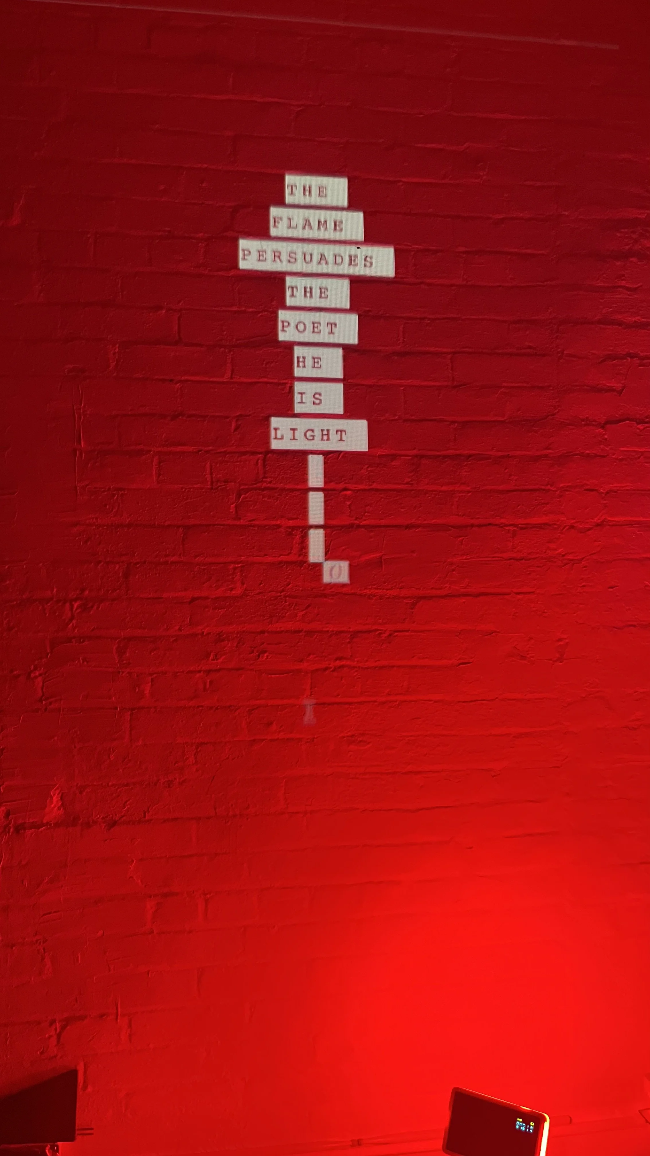 THE FLAME PERSUADES — time-based textual poetiks