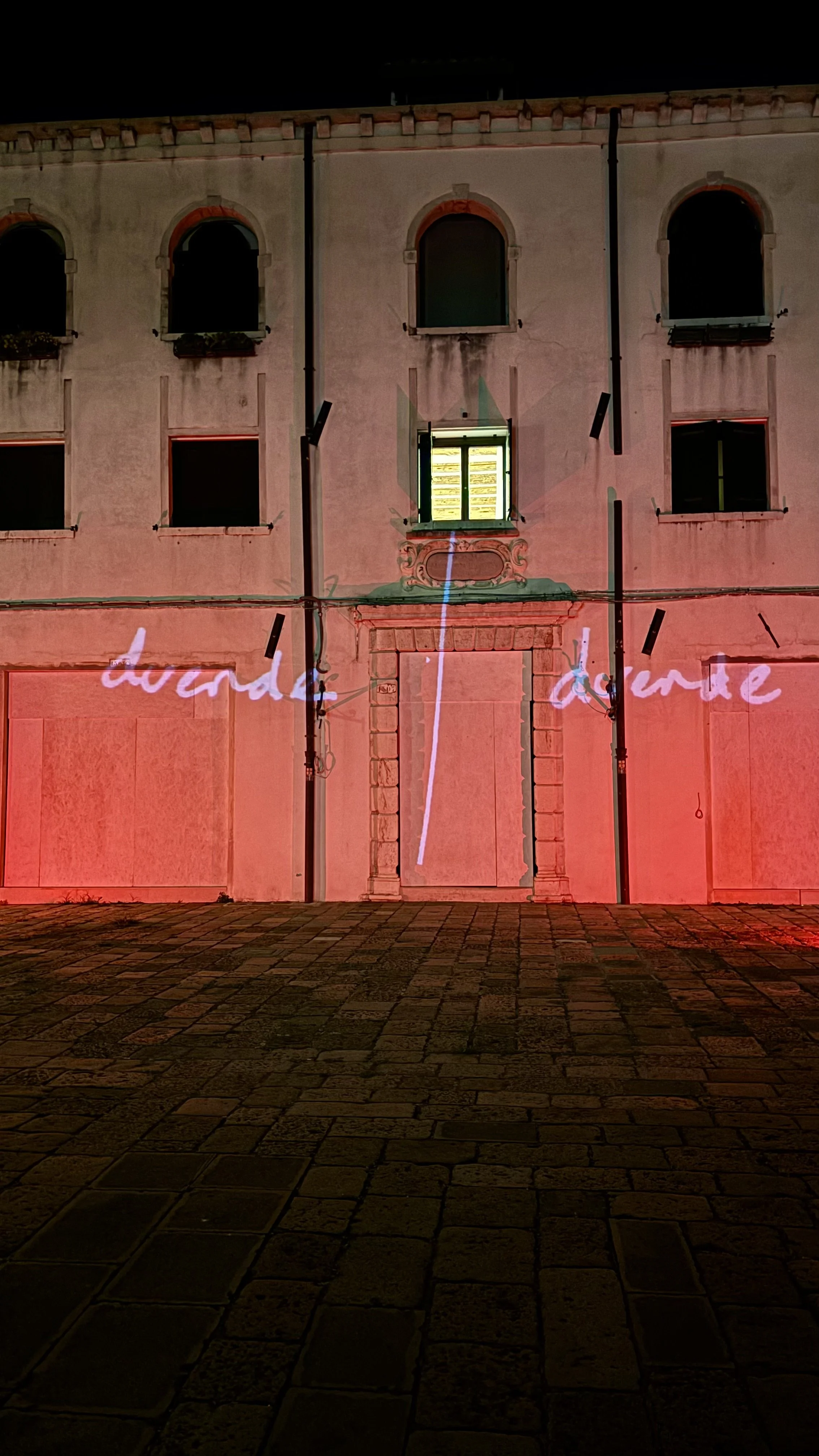 Duende: Time-based projections — Campo San Giacomo