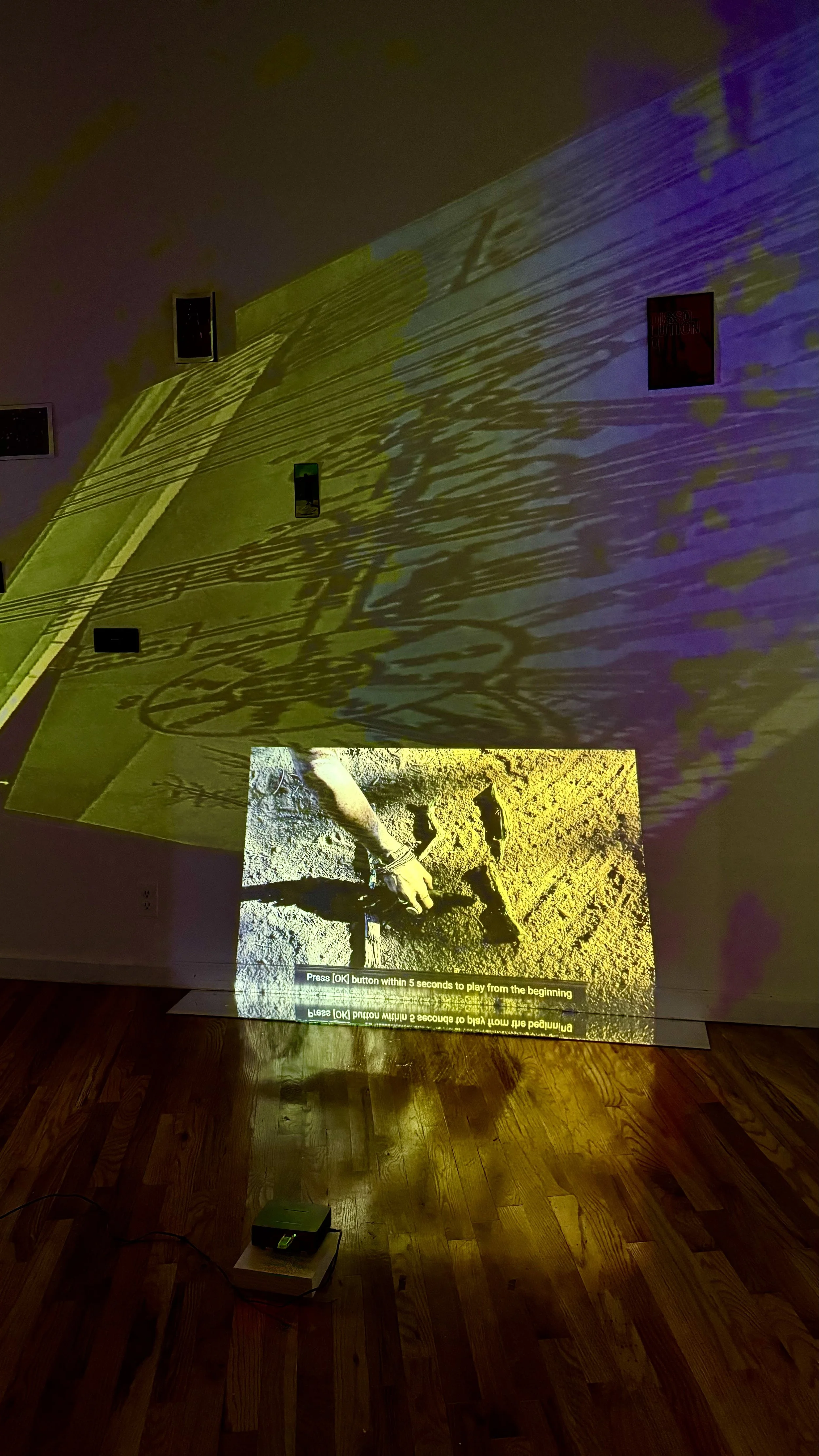 Time-based multi layered projection.
