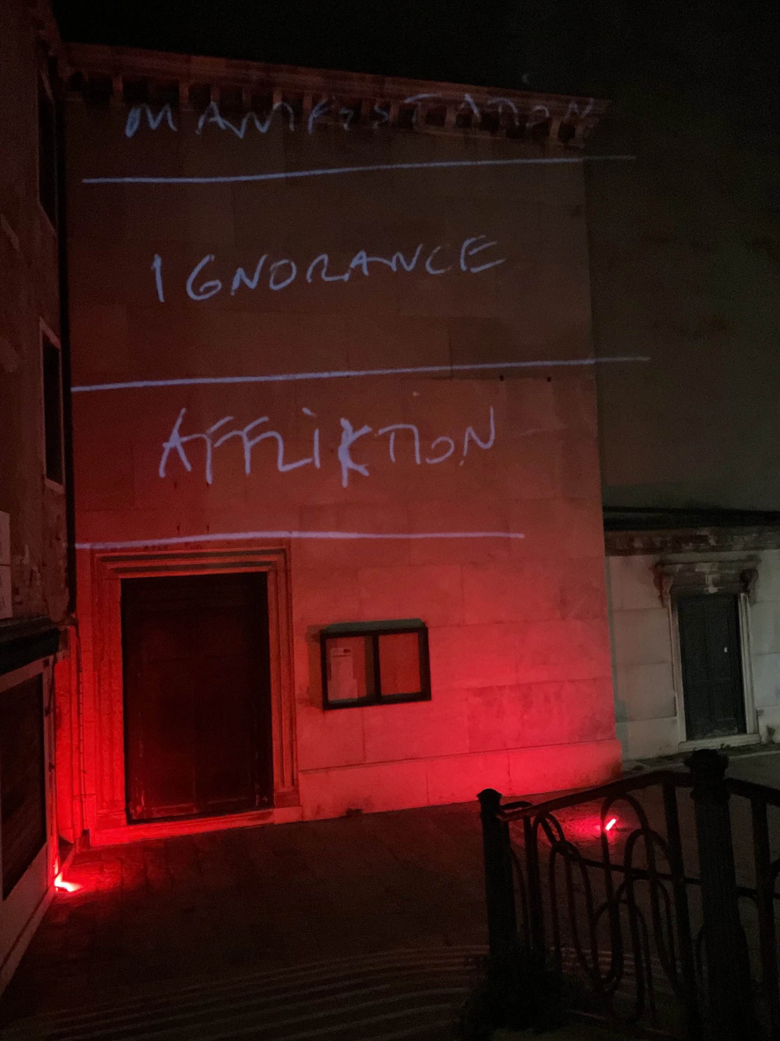 "Aflktion Notations": Time-based projections — Campo