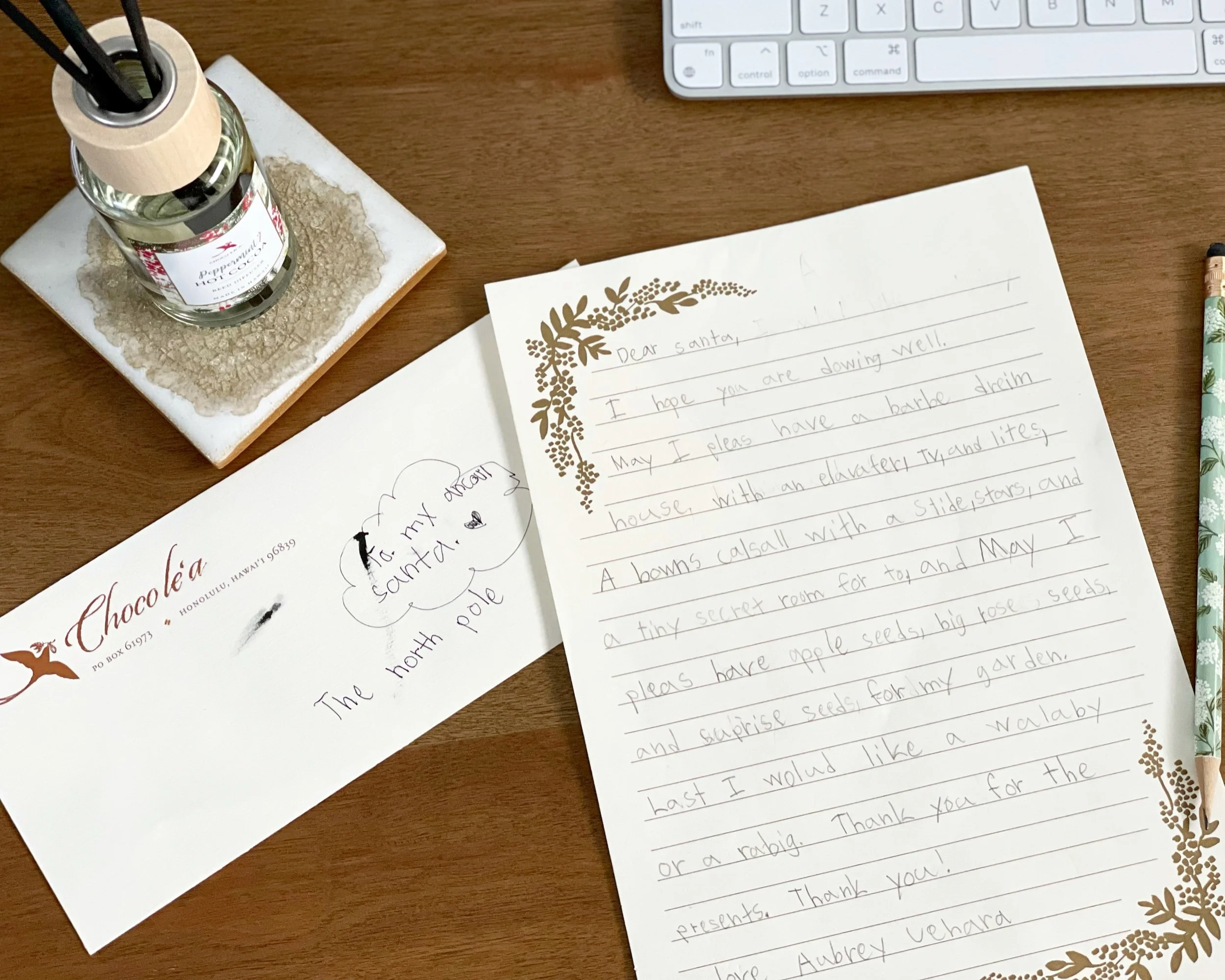 Letter to “Uncle” Santa