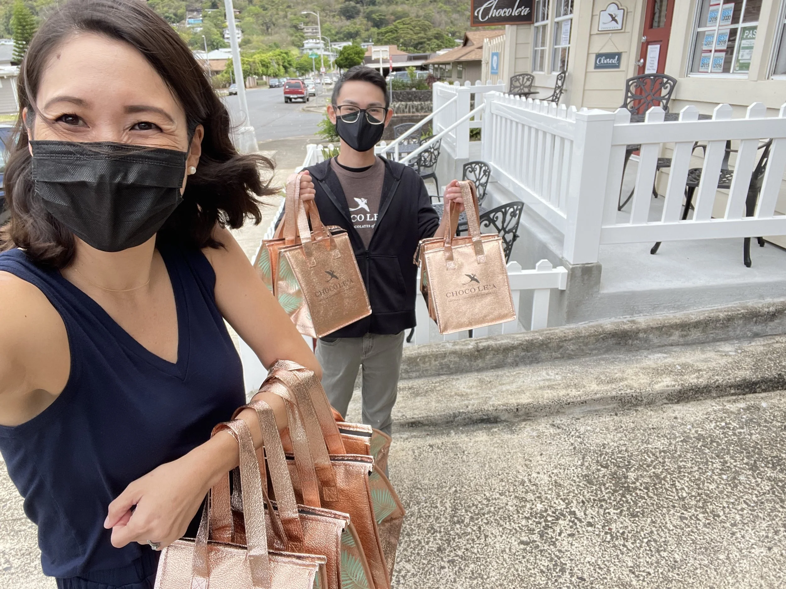 Delivering Christmas Gifts in September