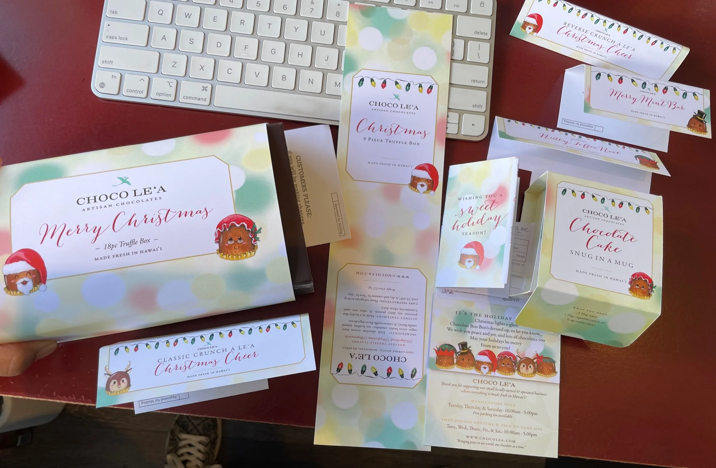 Holiday Chocolate Shopping List