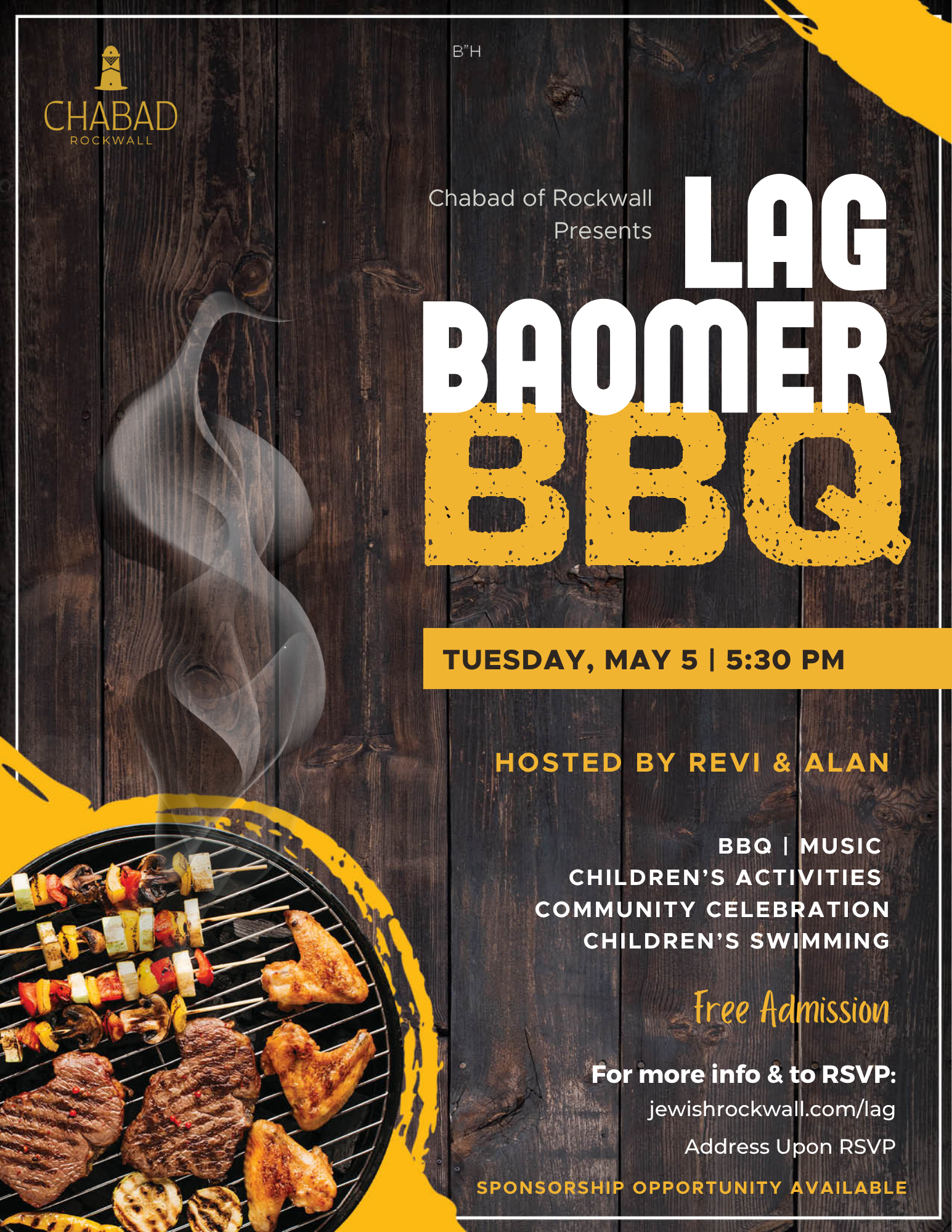 Lag Baomer at Revi &amp; Alan