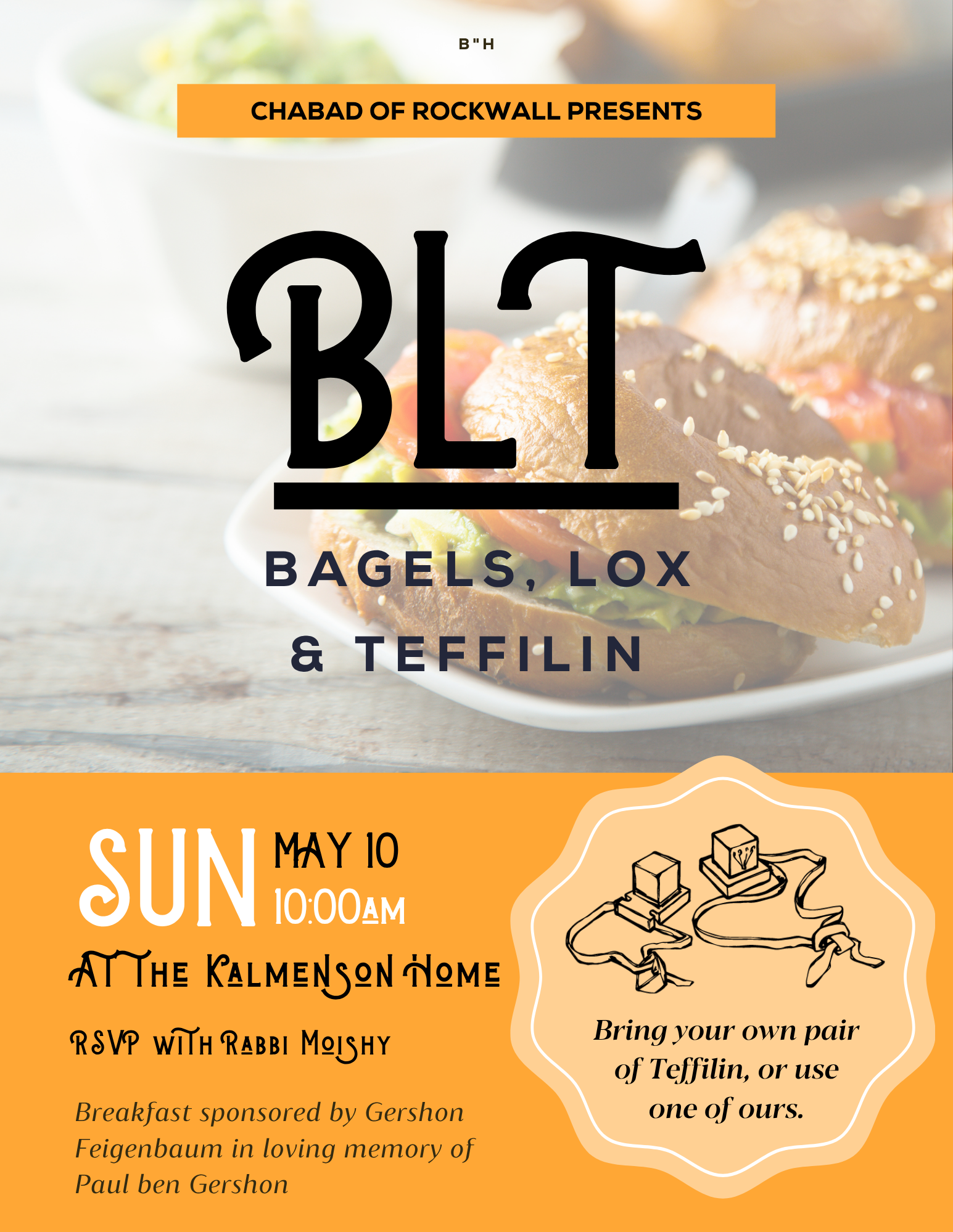 Bagel Lox &amp; Tefilin