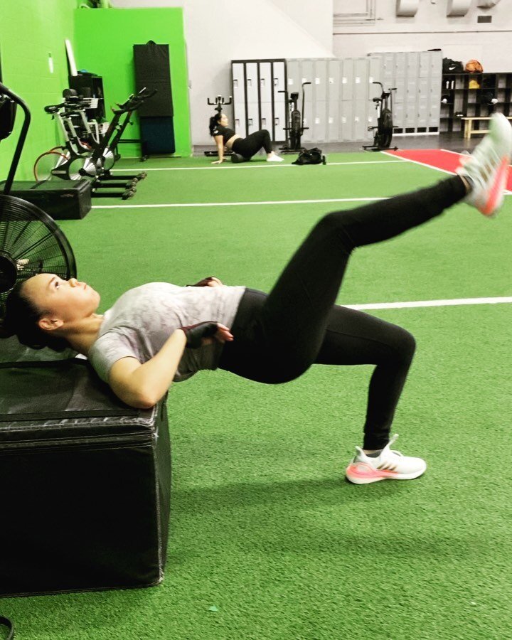 Give these glute  and hamstings exercises a try. Not only it would make your glute look nicer, it would also reduce or prevent pain on the lower back. Just make sure to engage your core while thrusting your hips and squeeeze on your glutes to make it