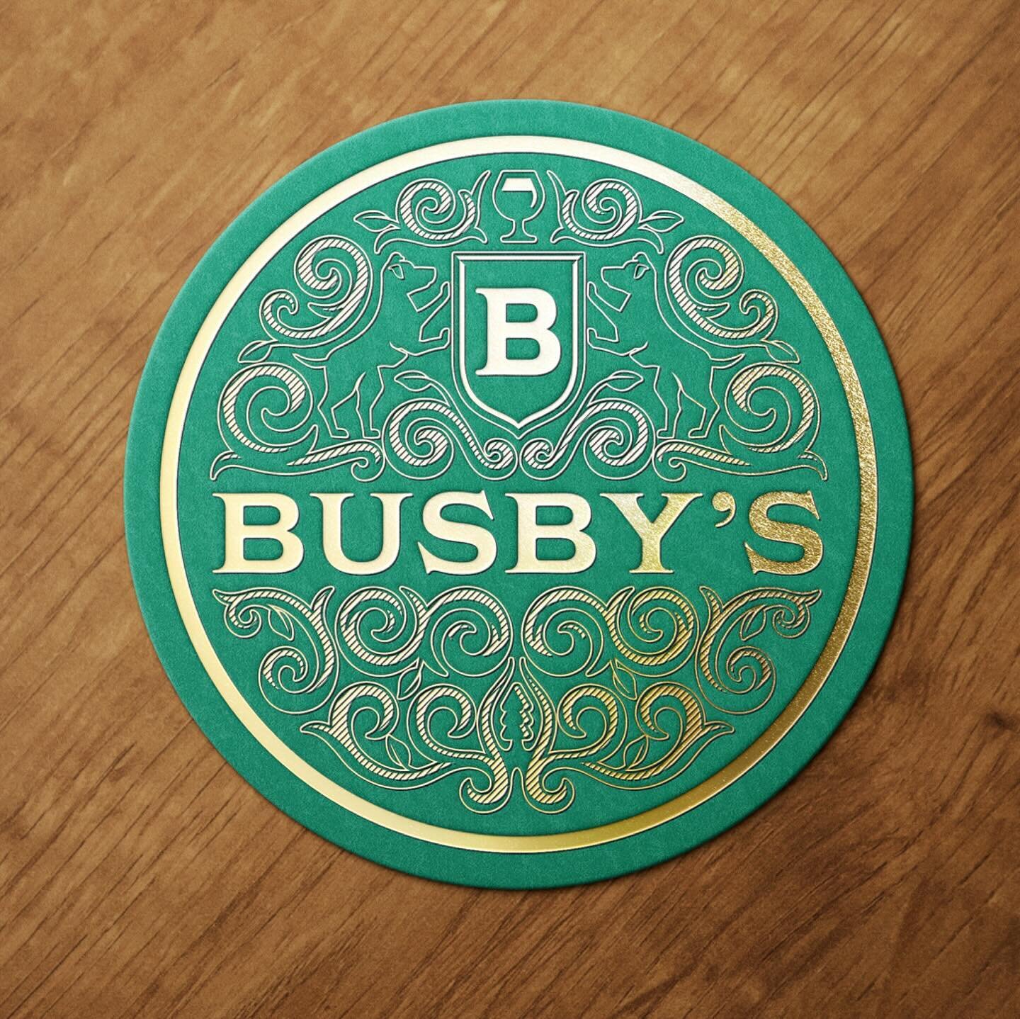 New work for a hospitality craft bar down in Bay View! 

Inspired by their dog Busby and the rich history of the building. From being a stage coach station, a prohibition speak easy to present-day a bar that embraces innovation and creativity in cock