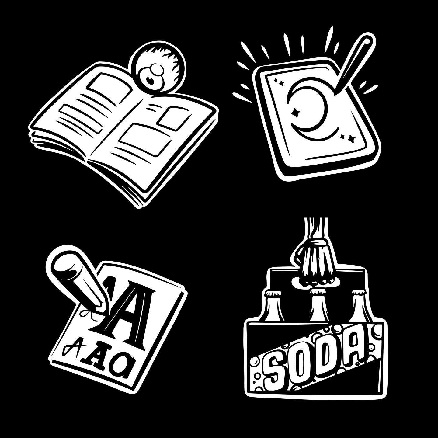 New illustrated icons for my services page ✍🏻 

#iconicdesigns #creativeicons #illustratedart #webdesignicons #digitalillustrations #graphicicons #artisticwebicons #iconography #designinspiration #iconartistry #uniqueicons #illustrationmastery #icon