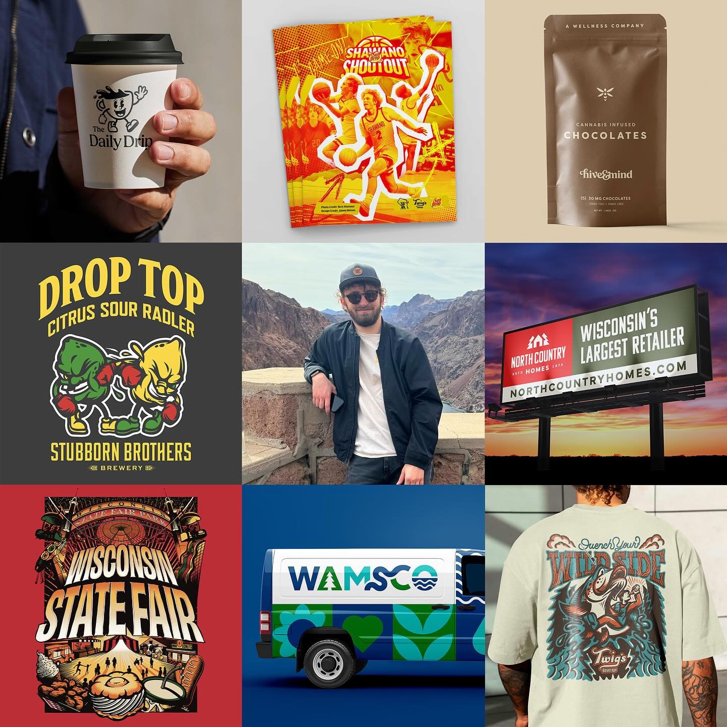 Super grateful for everything 2024 threw my way. Rebrands, t-shirts, illustrations, websites, billboards, packaging, posters&mdash;you name it, it all came together thanks to my awesome clients. I&rsquo;m already gearing up for 2025, and let me tell 