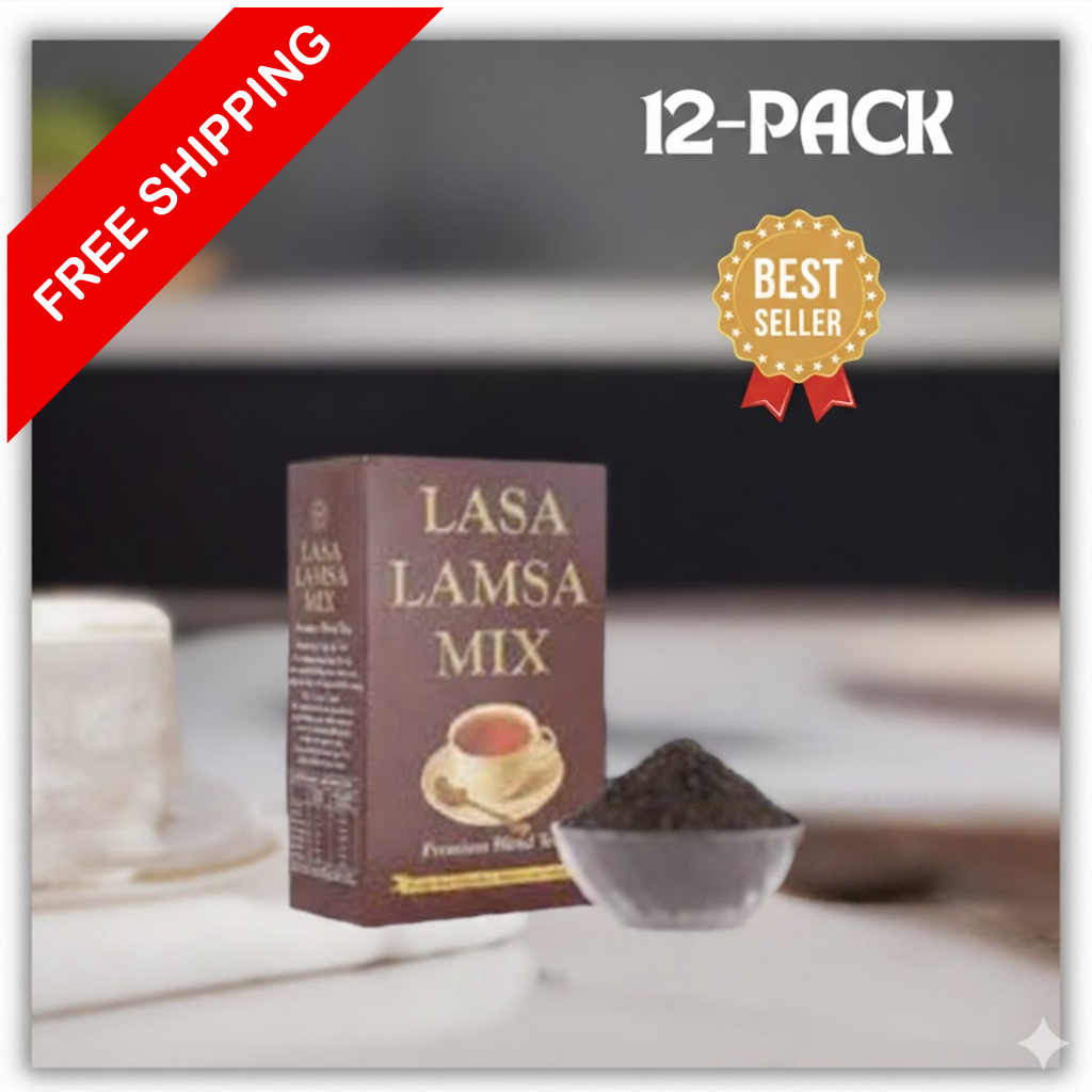 12 pack Lasa Lamsa Mix Tea Powder (One 450 gms @ 6.6 USD ONLY)
