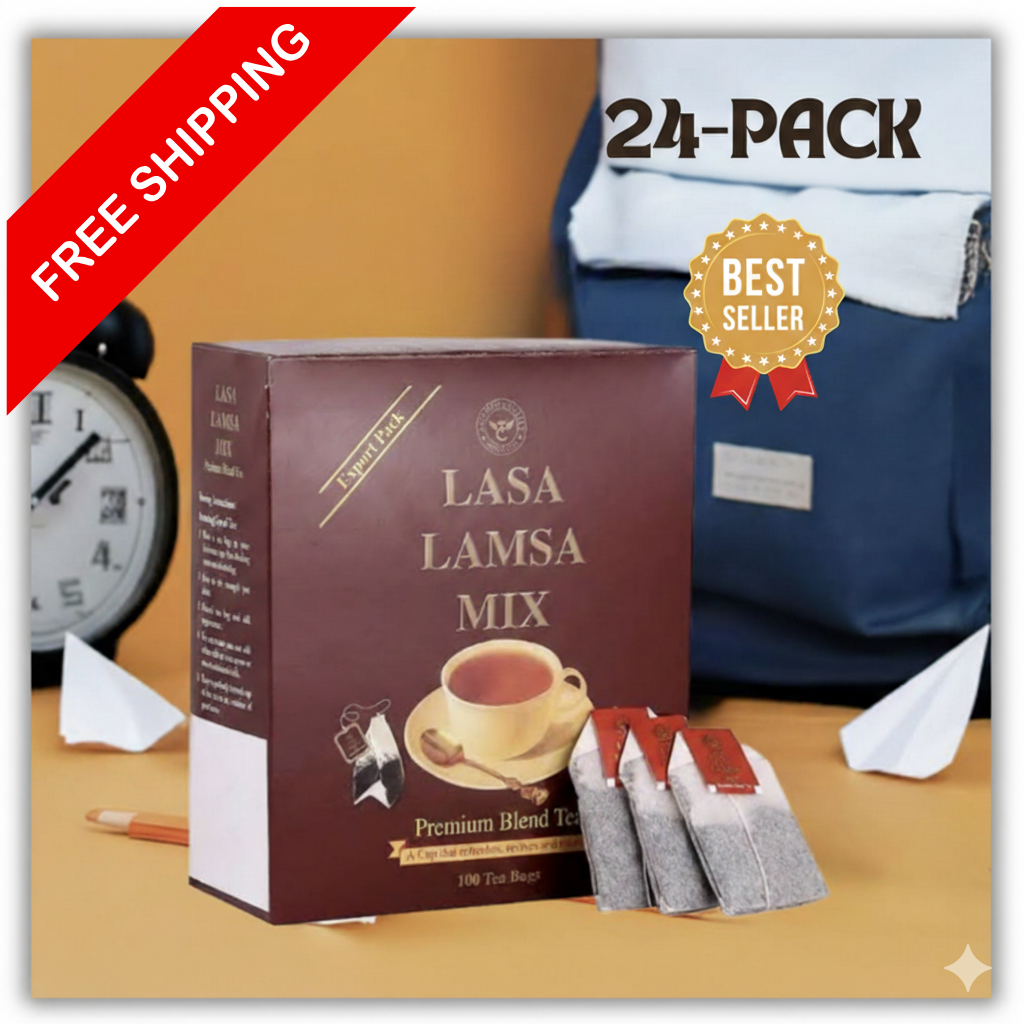 24 pack Lasa Lamsa Mix Tea Bags (One Box 100 Tea Bag 5 USD ONLY)